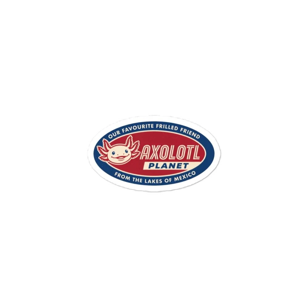 Oval Crest Frilled Friend - Sticker product image