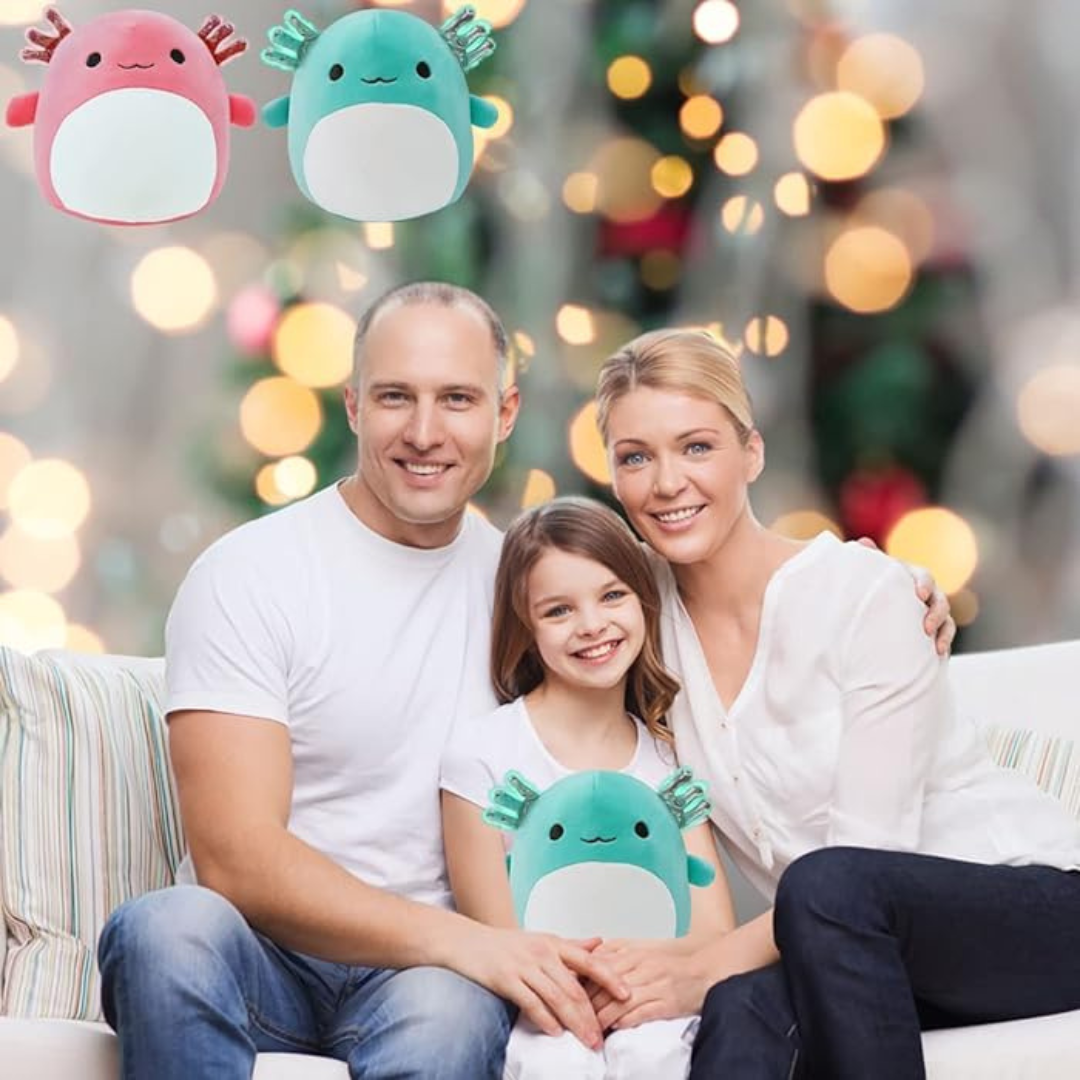 Axolotl Pillow Plush