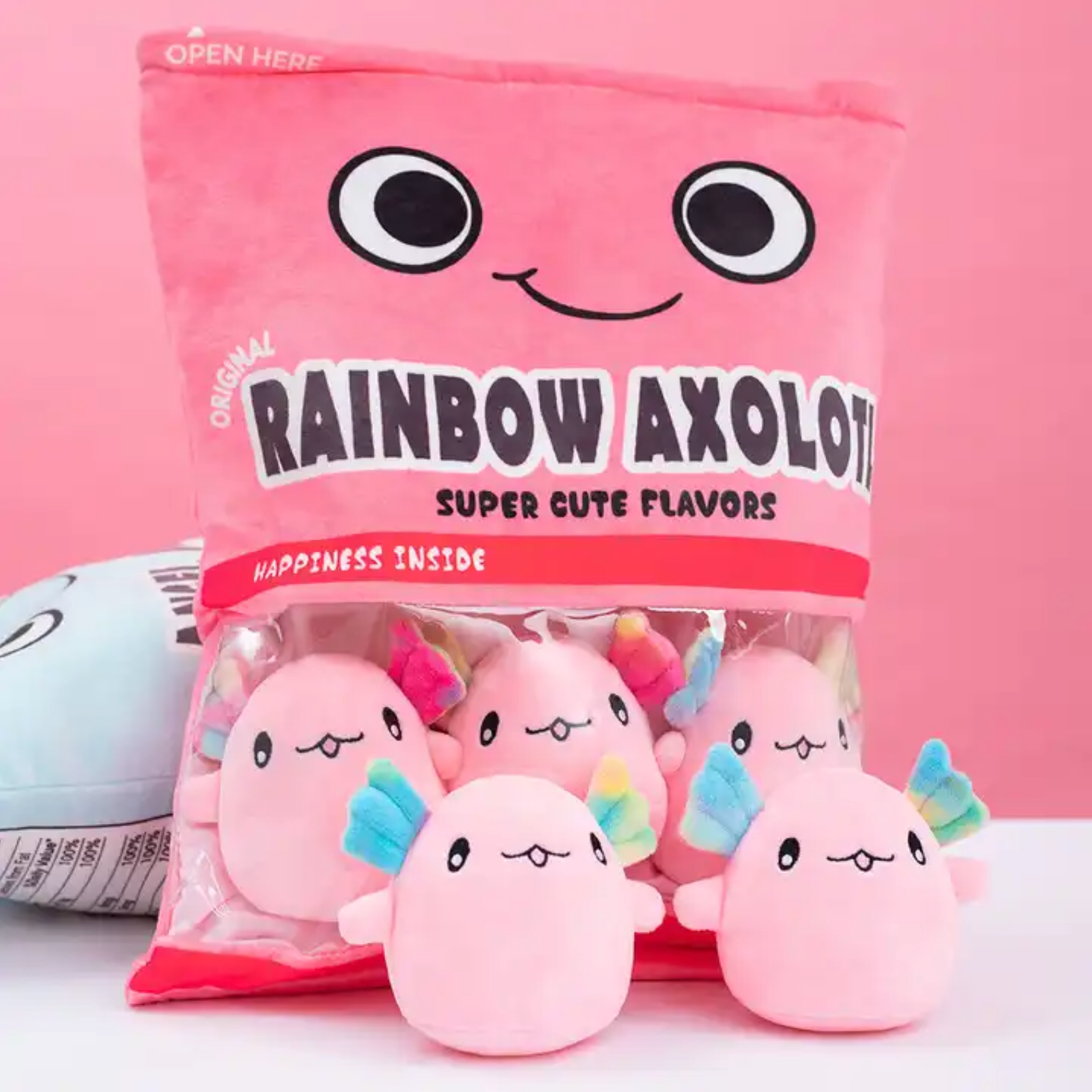 Axolotl Plushie Pack