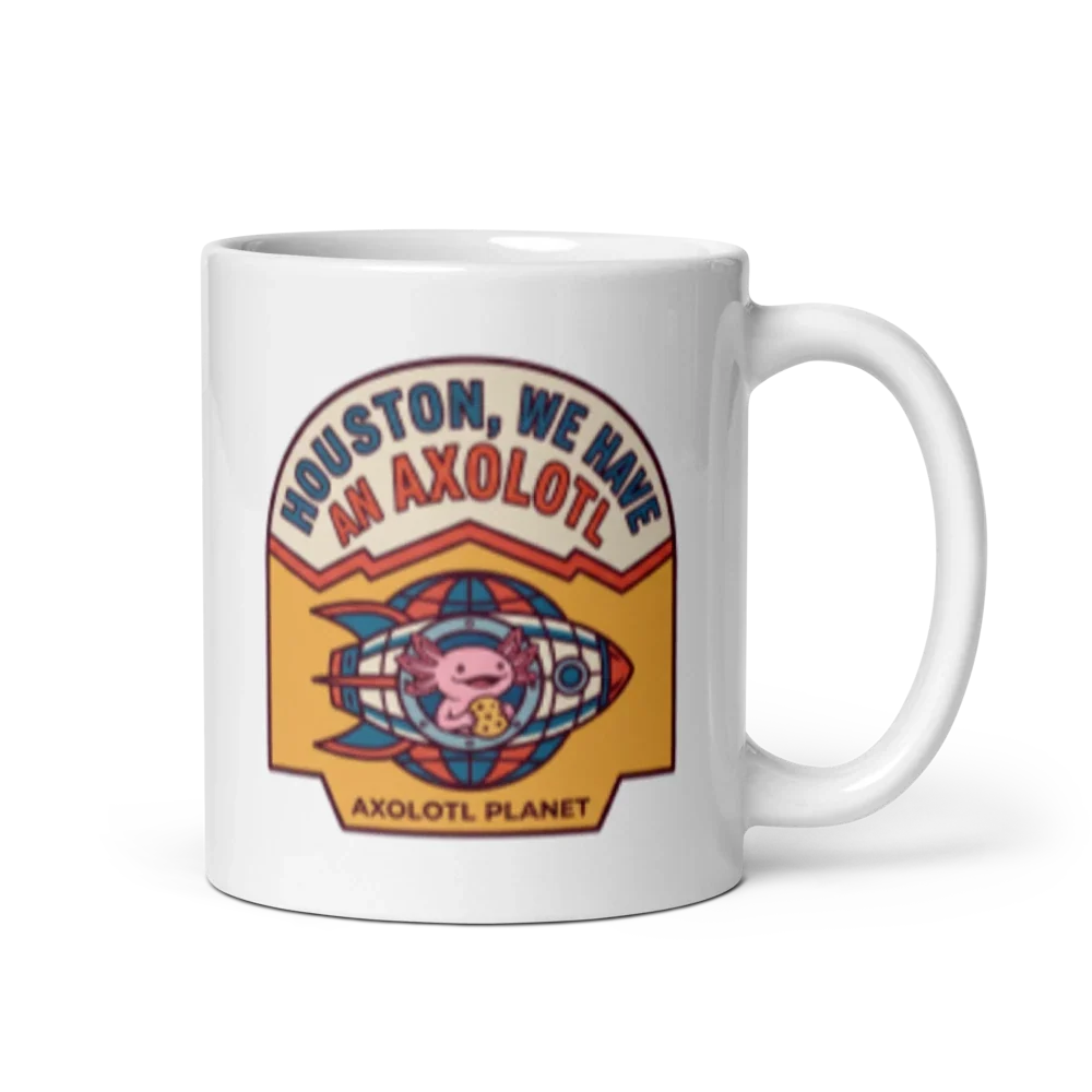 Houston We Have an Axolotl - Mug (11 oz) product image