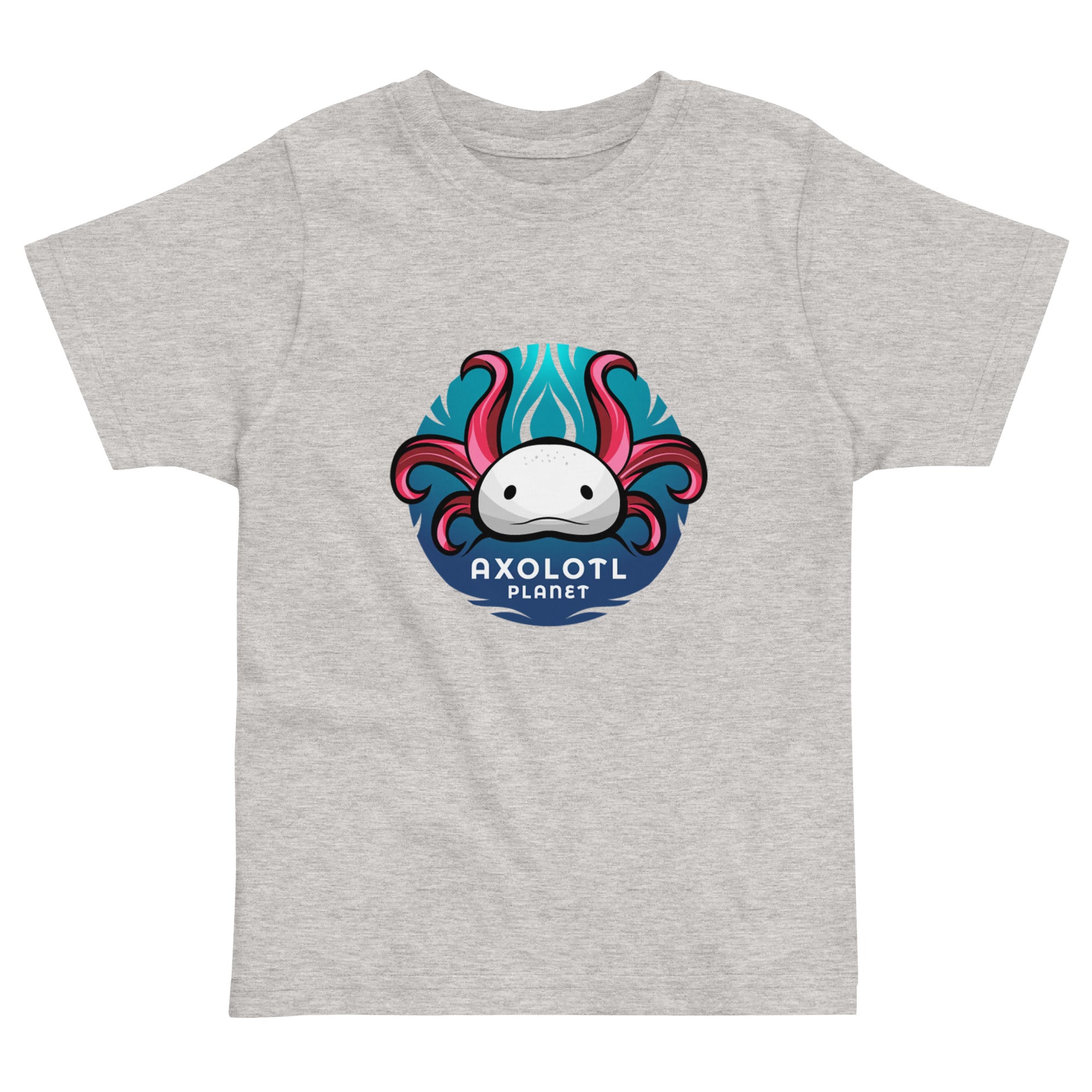 Axolotl Planet Logo axolotl Toddler T-Shirt mockup