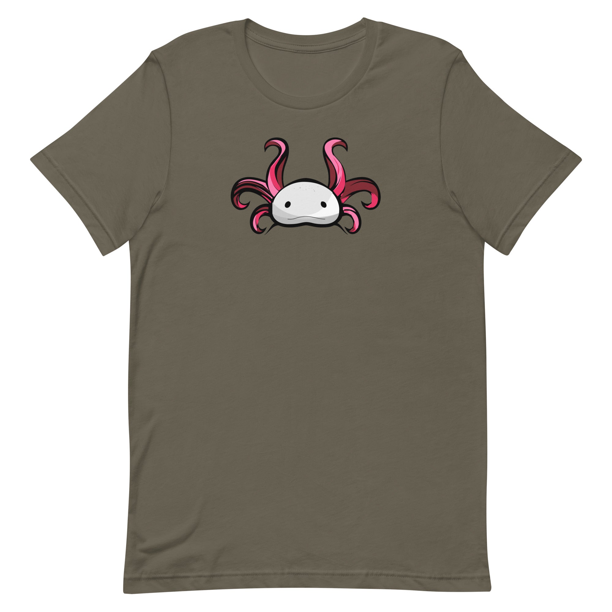 Axolotl Planet Logo Mark axolotl T-Shirt mockup