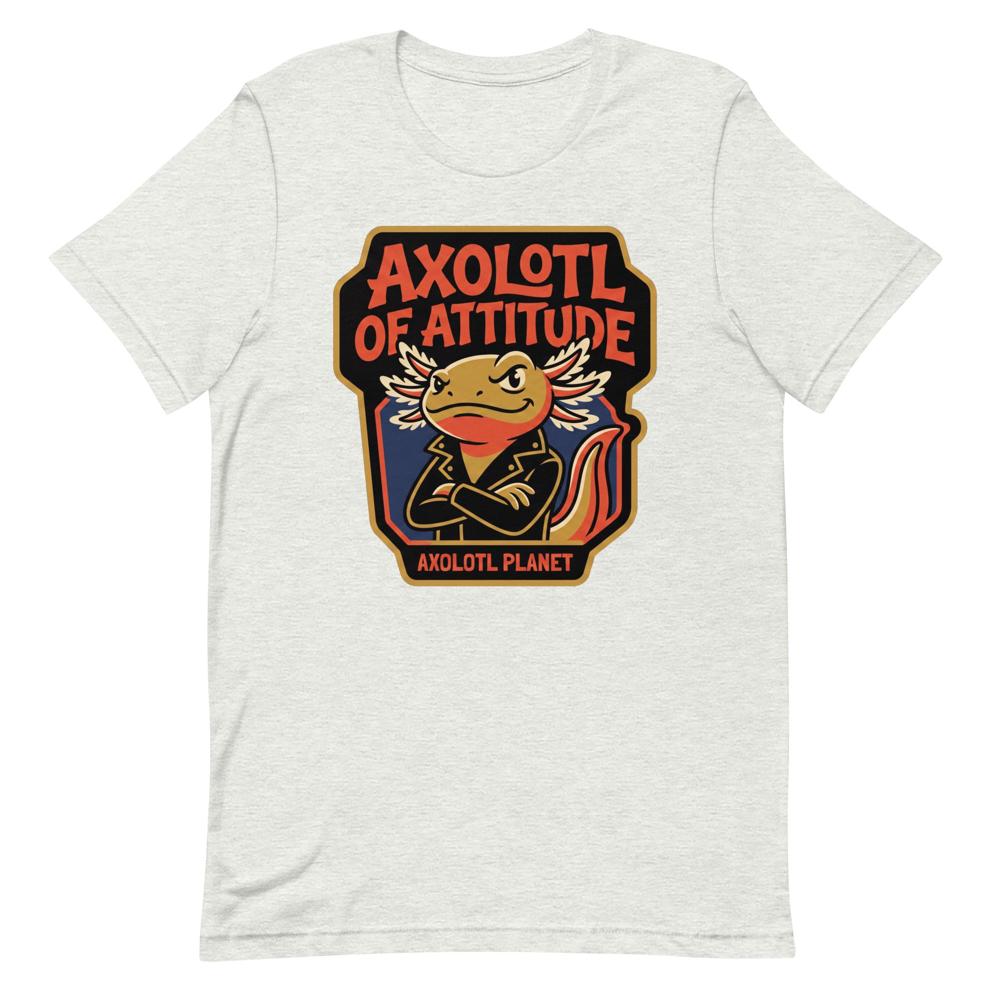 Axolotl of Attitude axolotl T-Shirt mockup