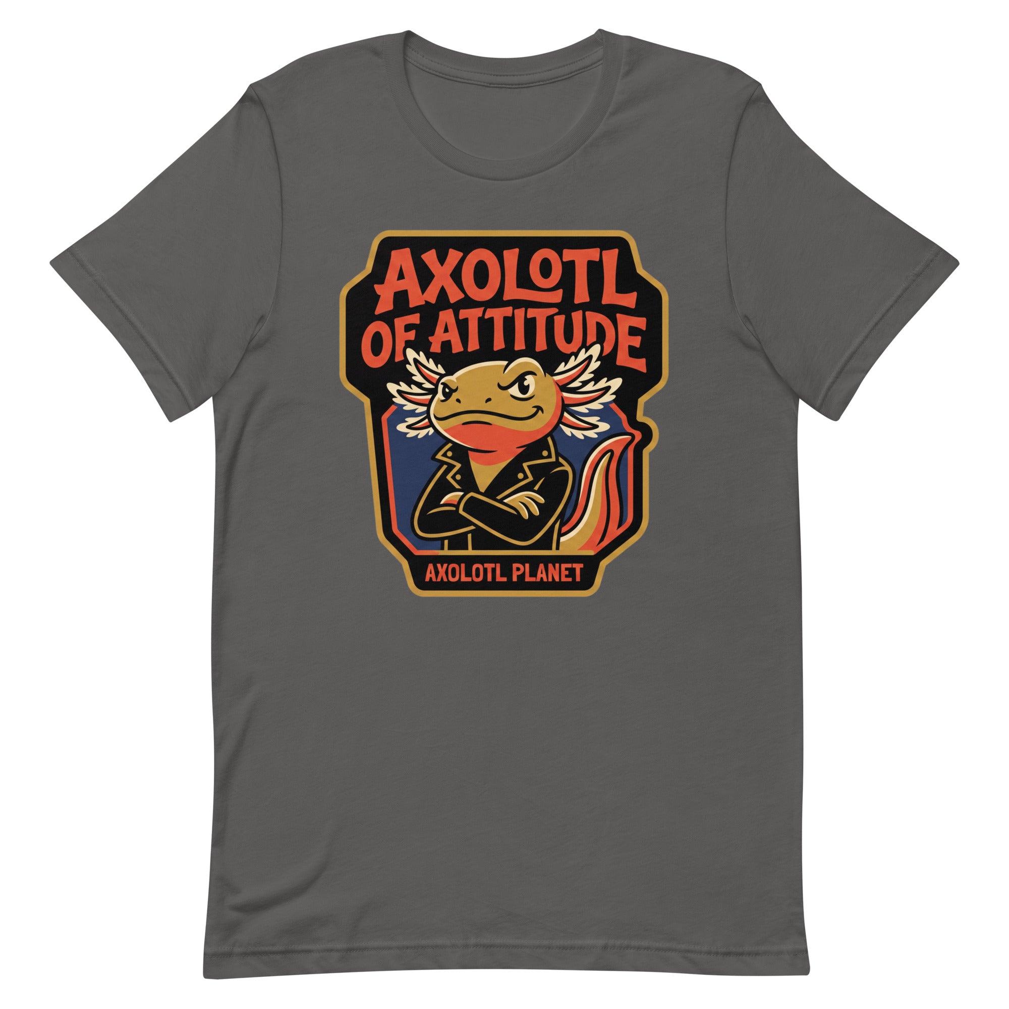 Axolotl of Attitude axolotl T-Shirt mockup