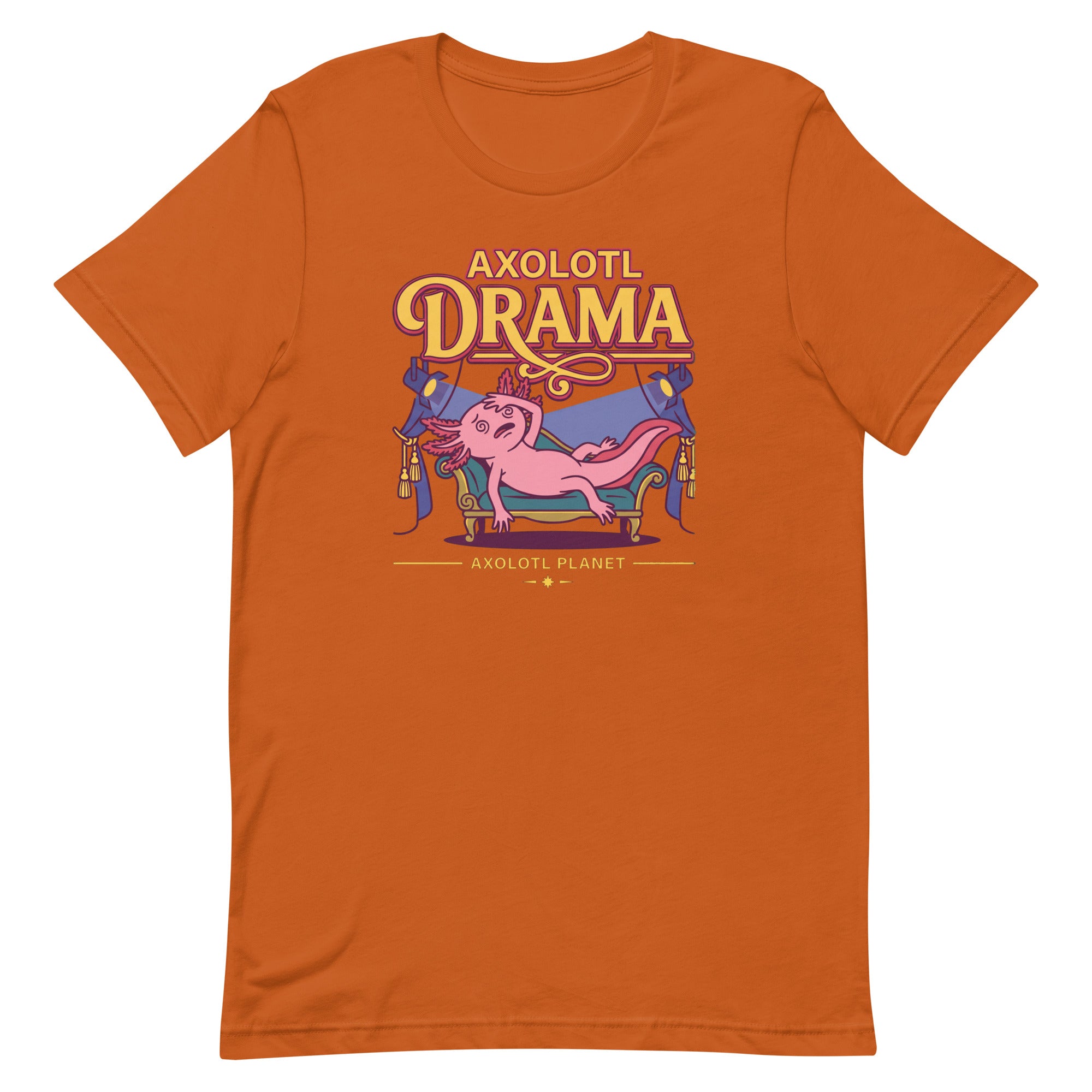 Axolotl Drama axolotl T-Shirt mockup