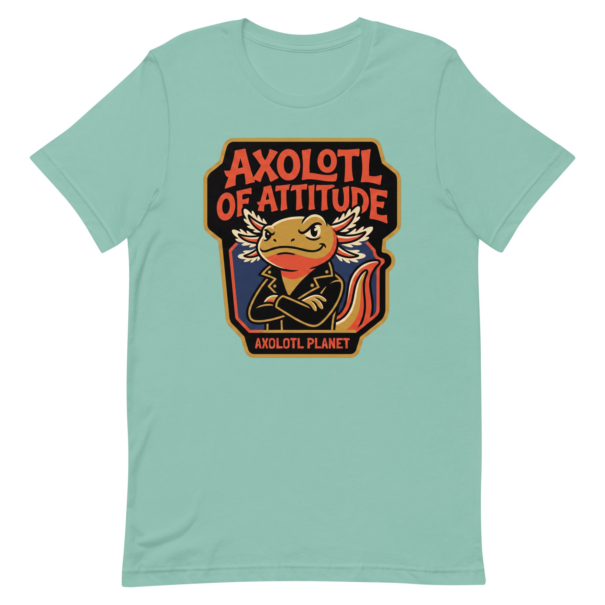Axolotl of Attitude axolotl T-Shirt mockup