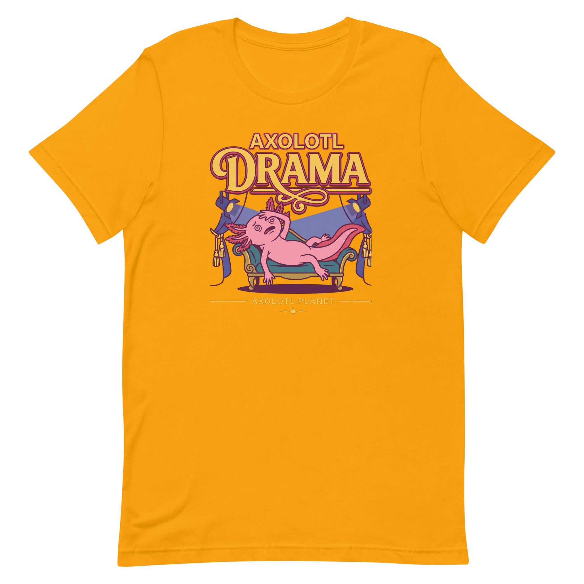 Axolotl Drama axolotl T-Shirt mockup