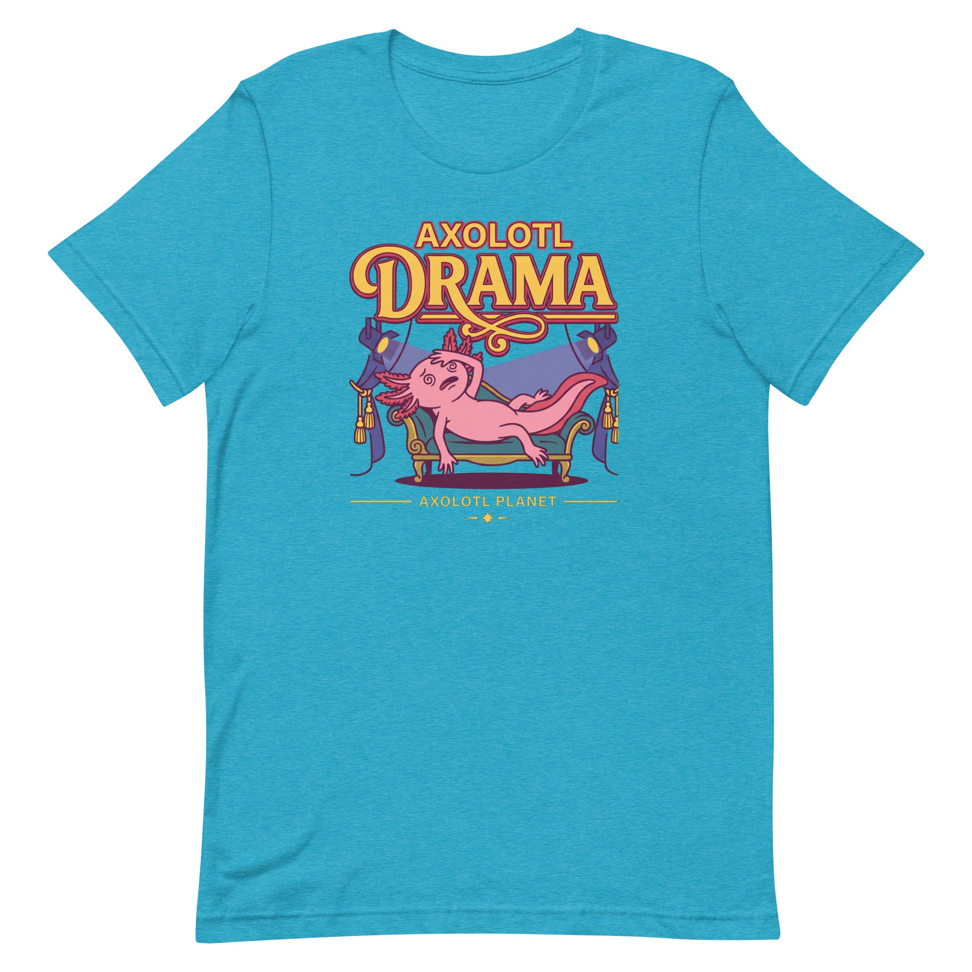 Axolotl Drama axolotl T-Shirt mockup