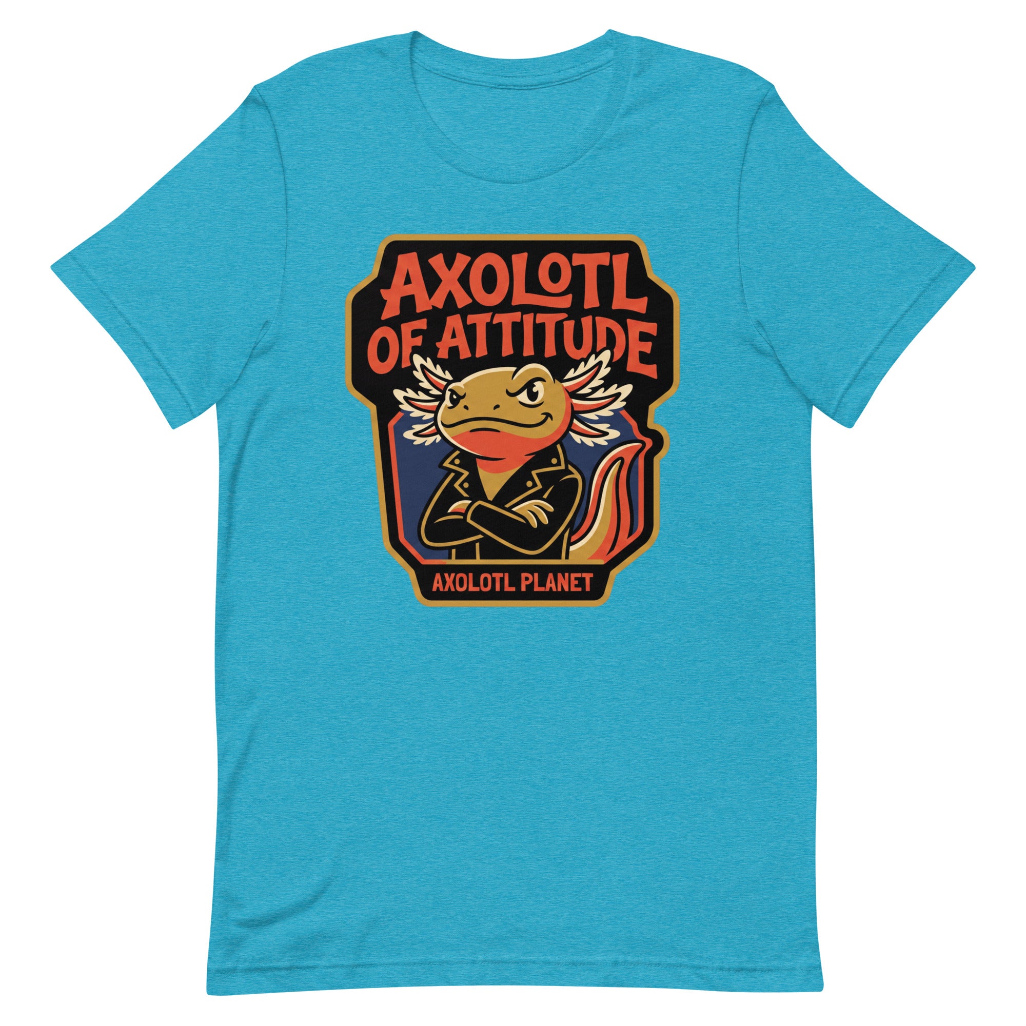 Axolotl of Attitude axolotl T-Shirt mockup