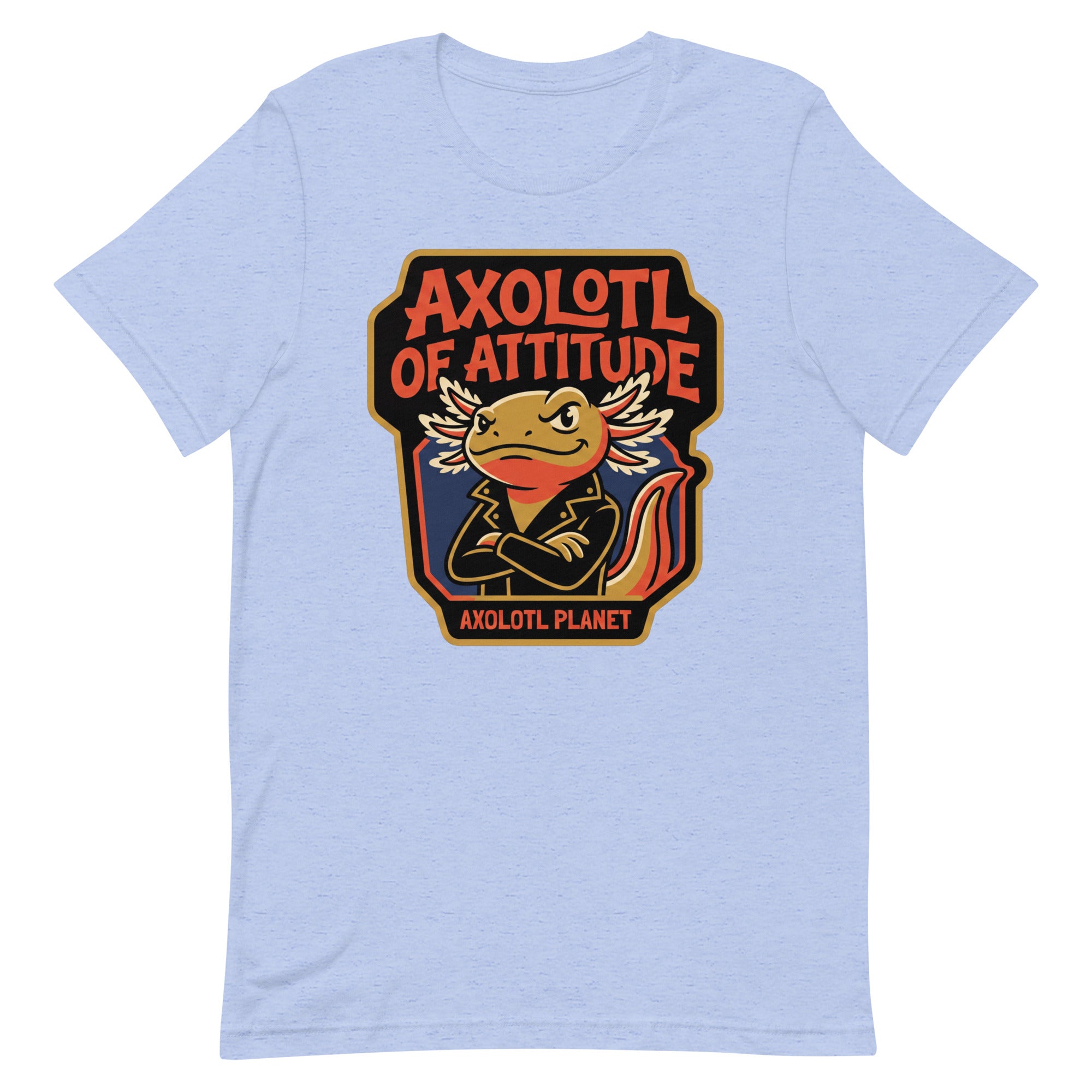 Axolotl of Attitude axolotl T-Shirt mockup