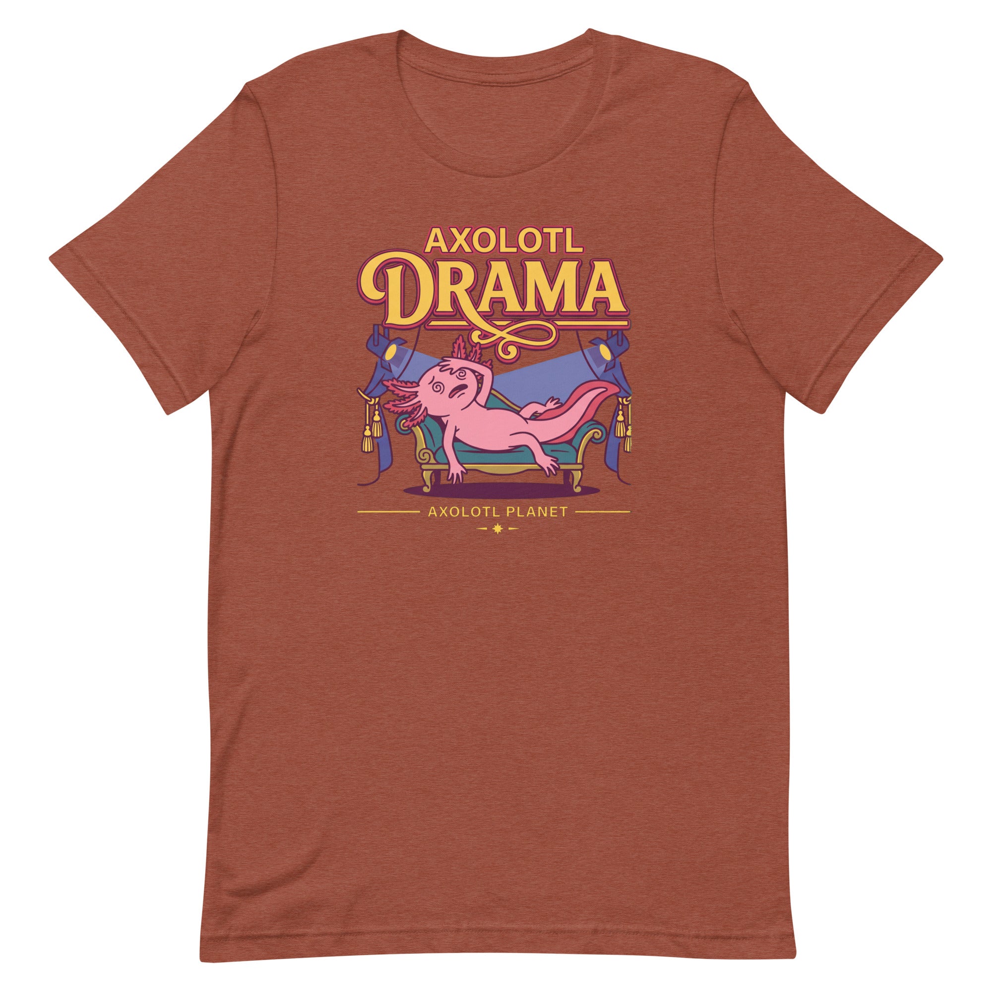 Axolotl Drama axolotl T-Shirt mockup
