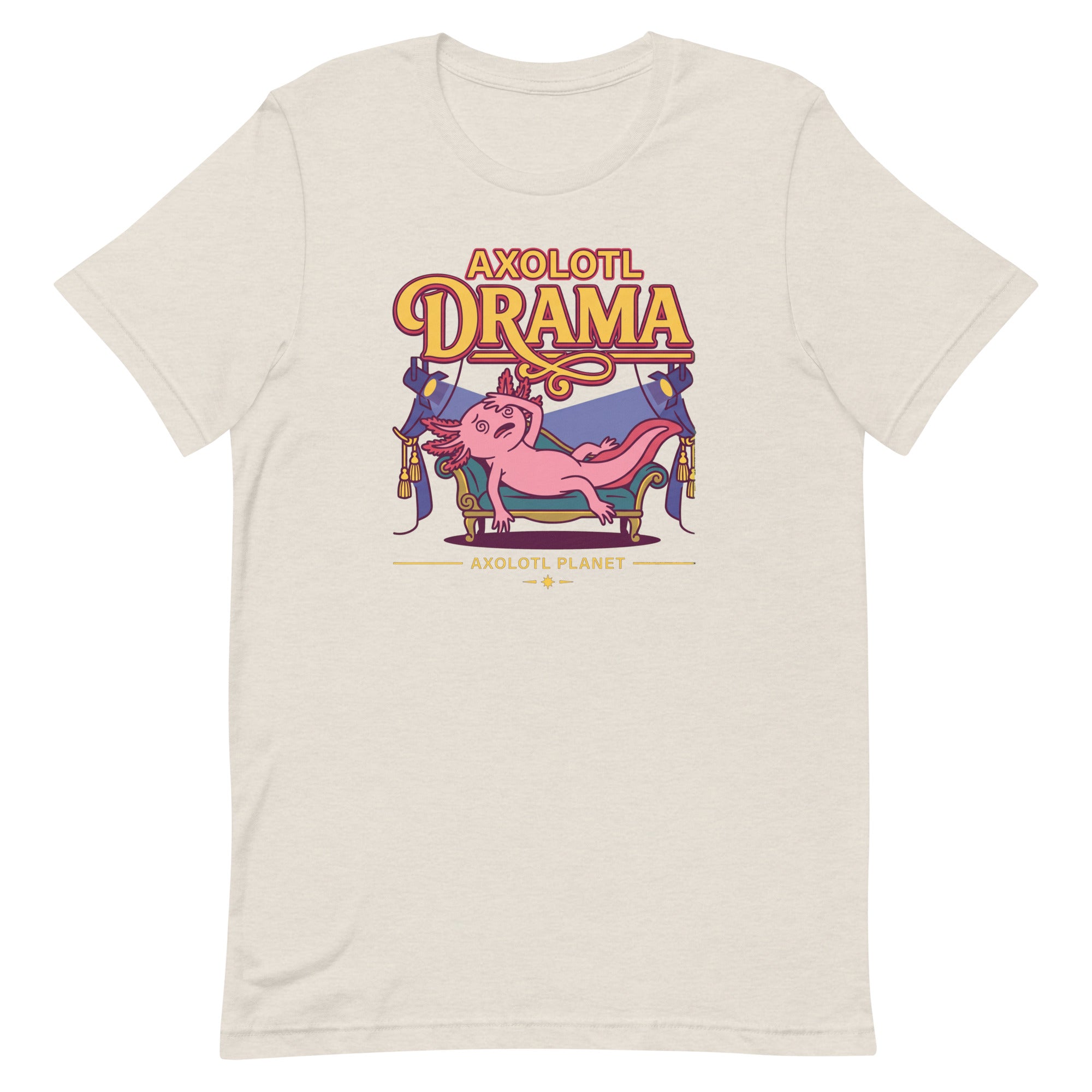 Axolotl Drama axolotl T-Shirt mockup