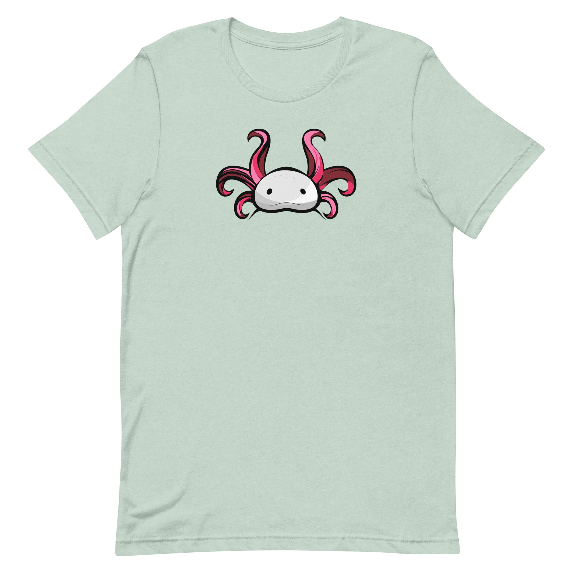 Axolotl Planet Logo Mark axolotl T-Shirt mockup
