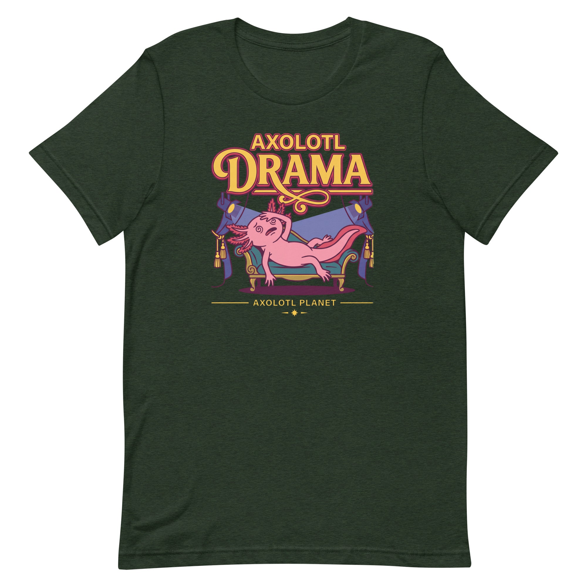 Axolotl Drama axolotl T-Shirt mockup