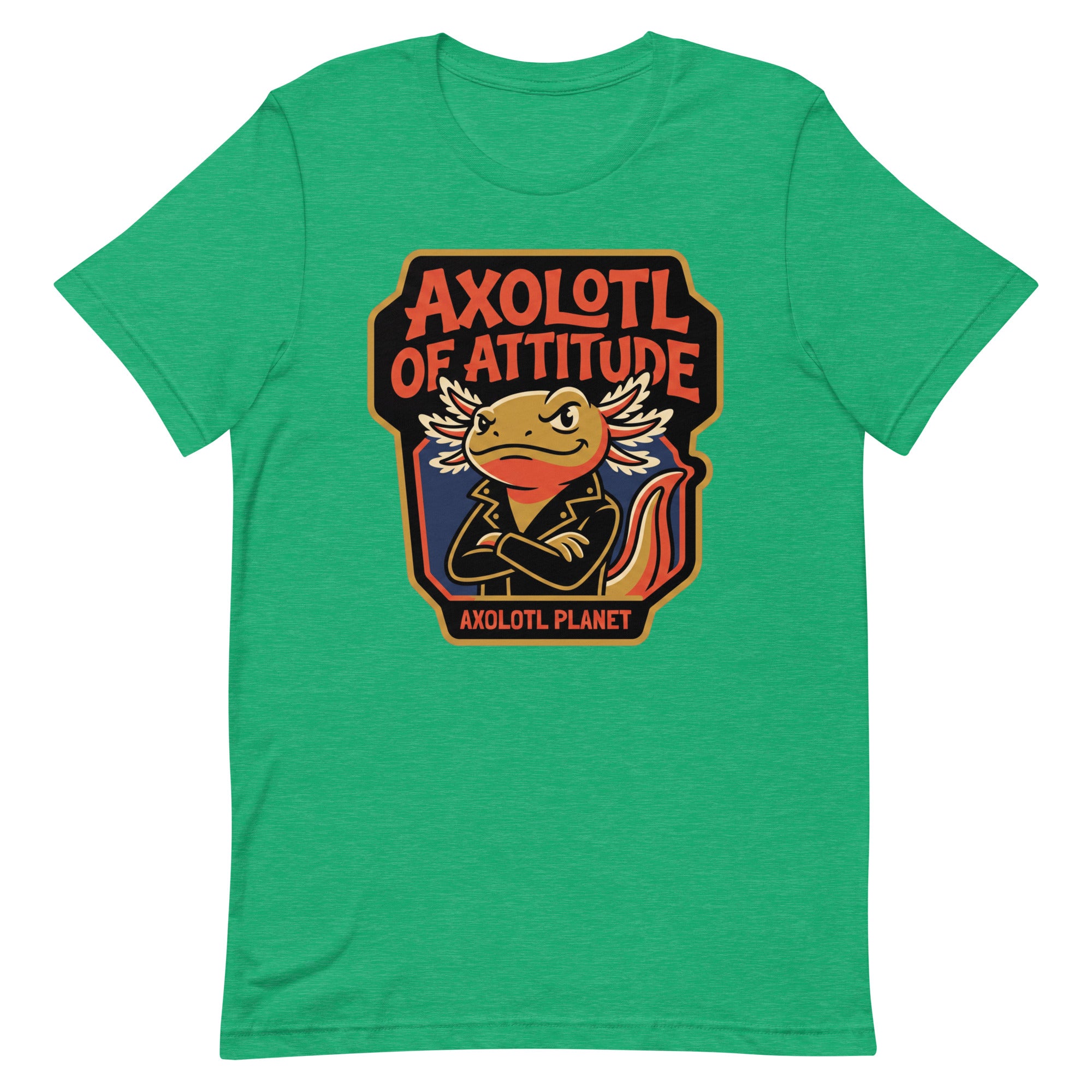 Axolotl of Attitude axolotl T-Shirt mockup