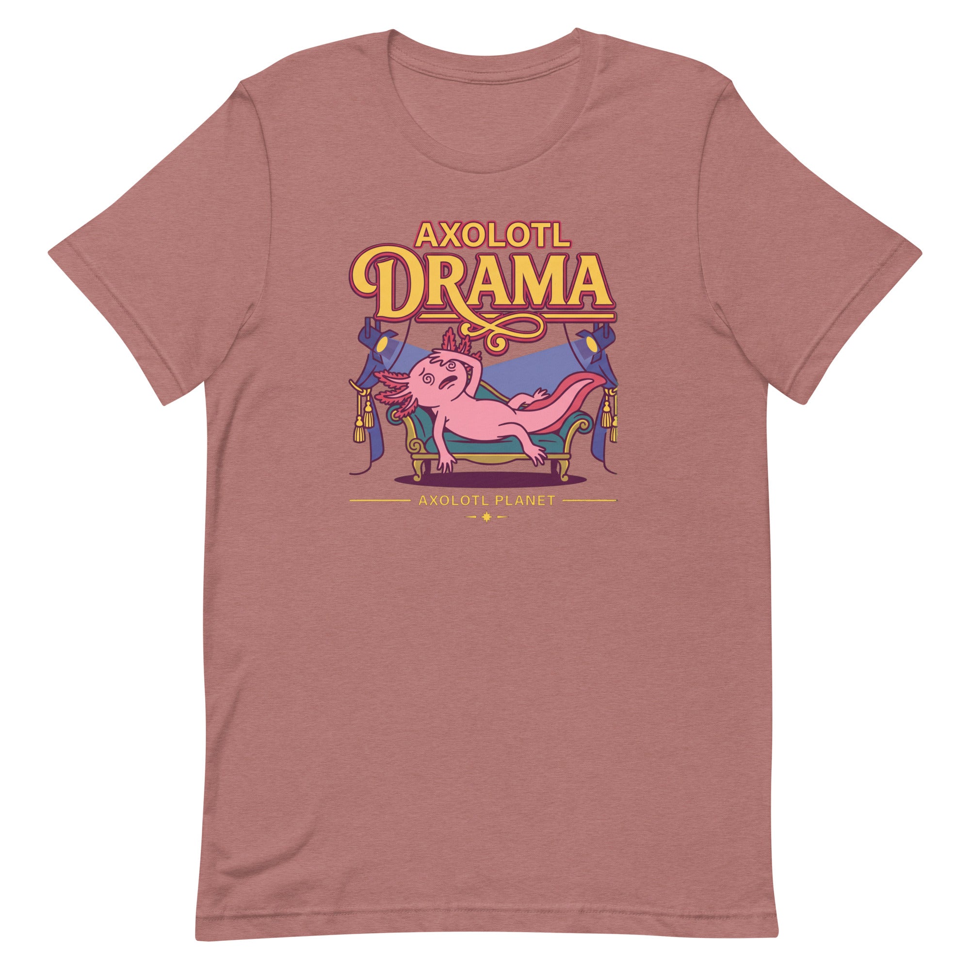 Axolotl Drama axolotl T-Shirt mockup