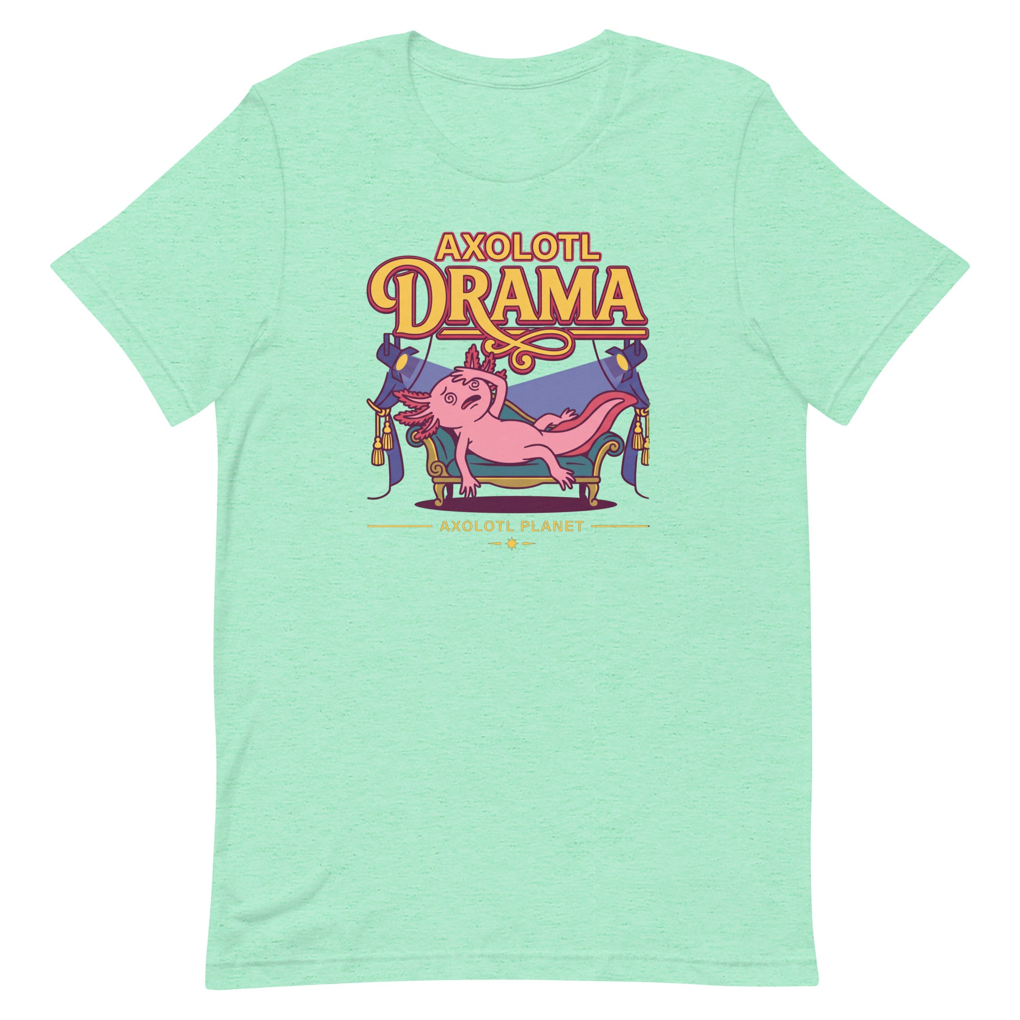 Axolotl Drama axolotl T-Shirt mockup