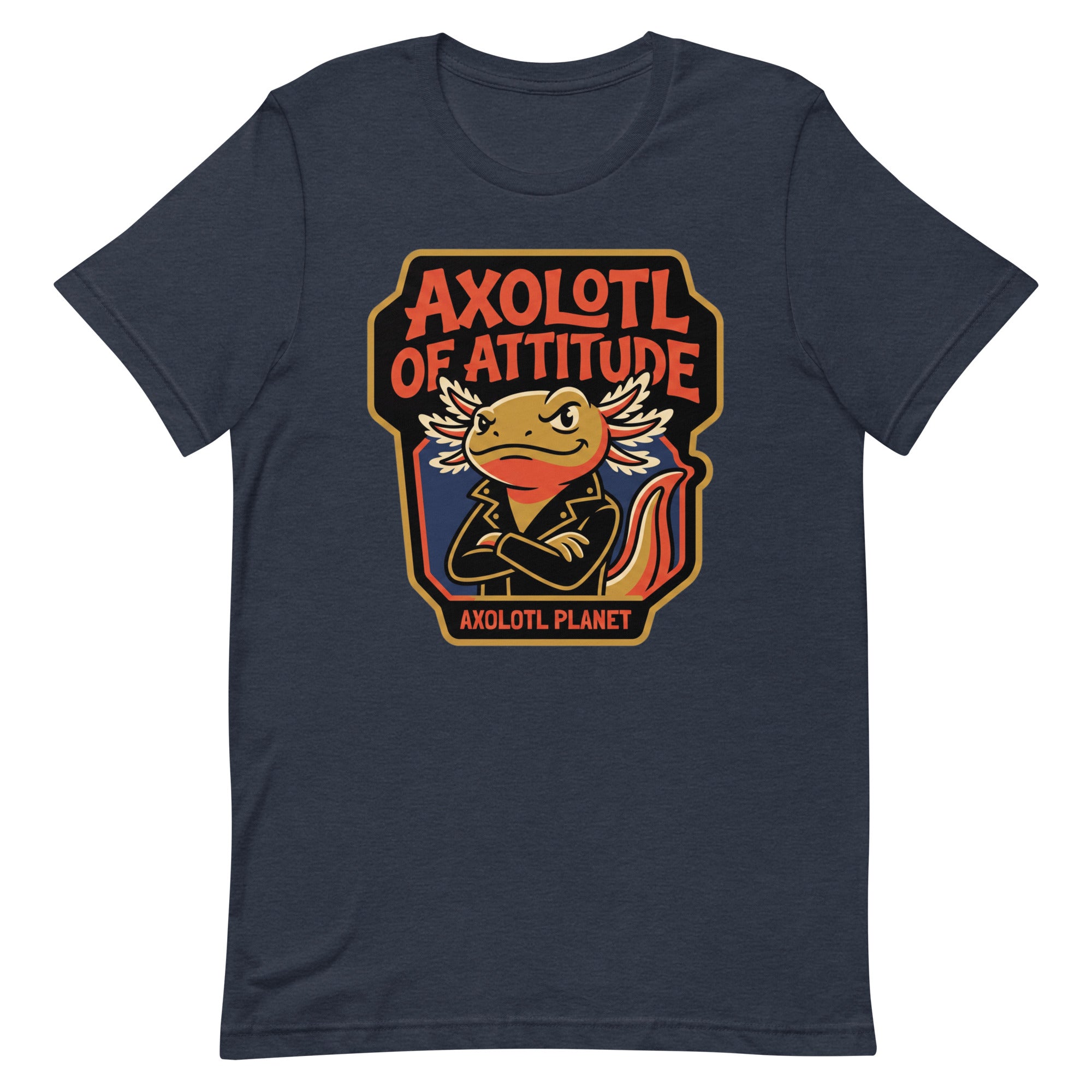 Axolotl of Attitude axolotl T-Shirt mockup