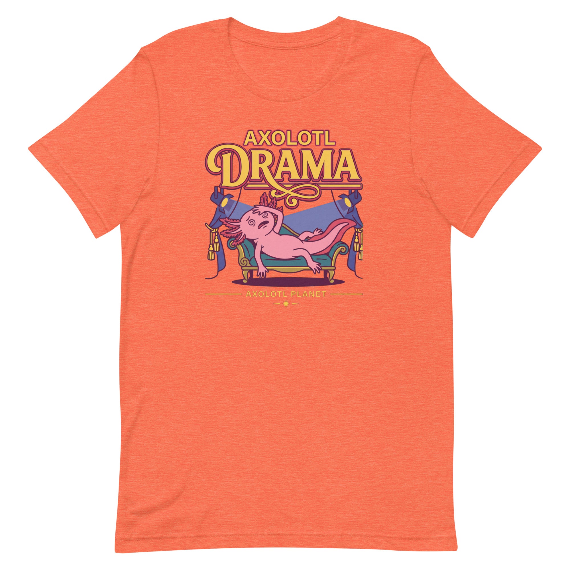 Axolotl Drama axolotl T-Shirt mockup