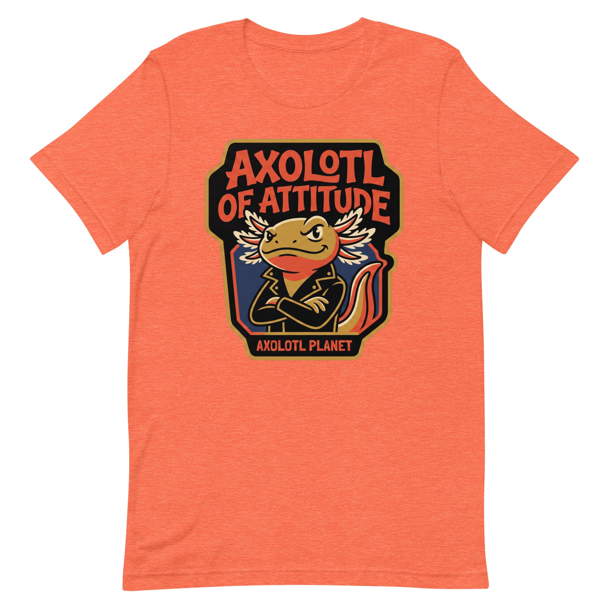 Axolotl of Attitude axolotl T-Shirt mockup