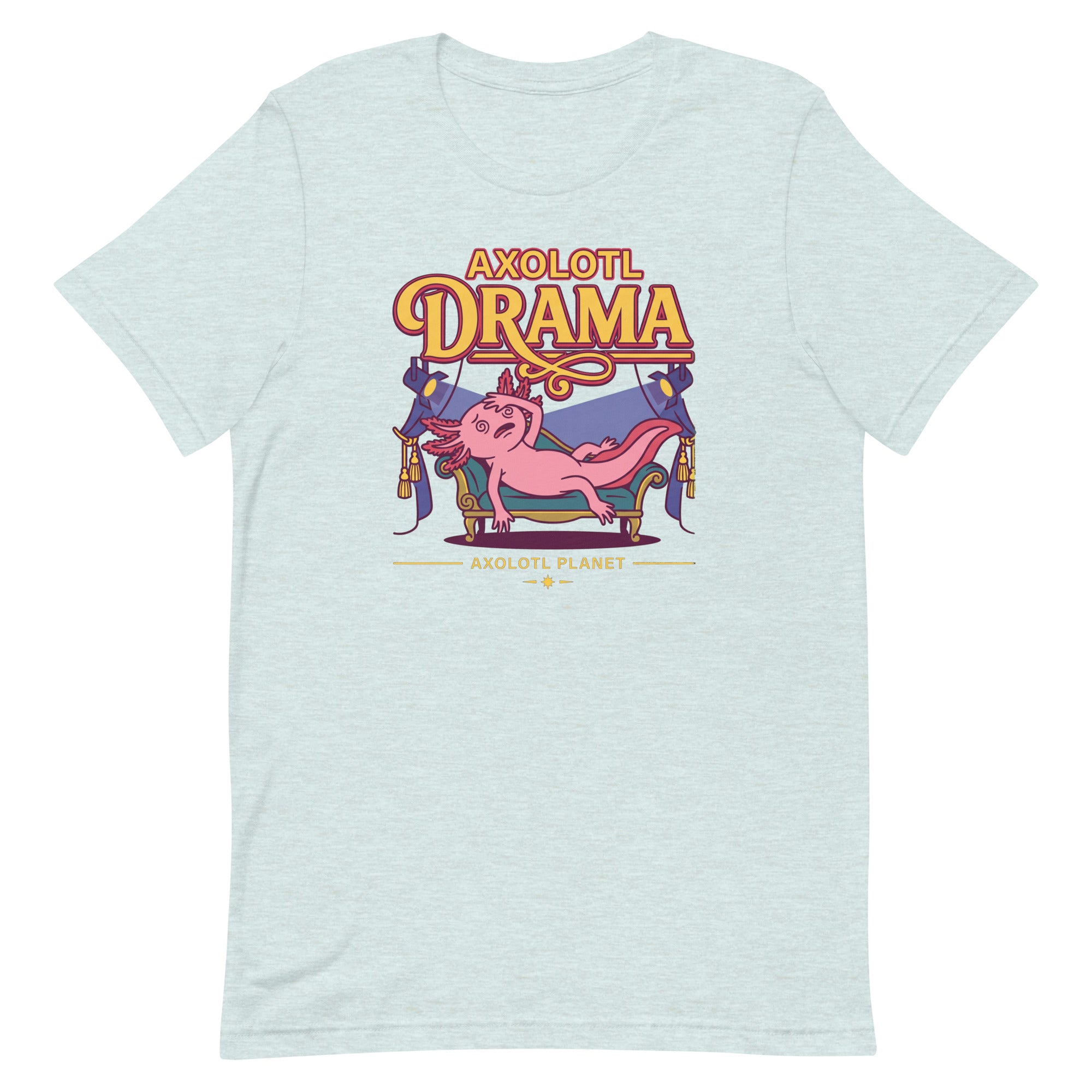 Axolotl Drama axolotl T-Shirt mockup