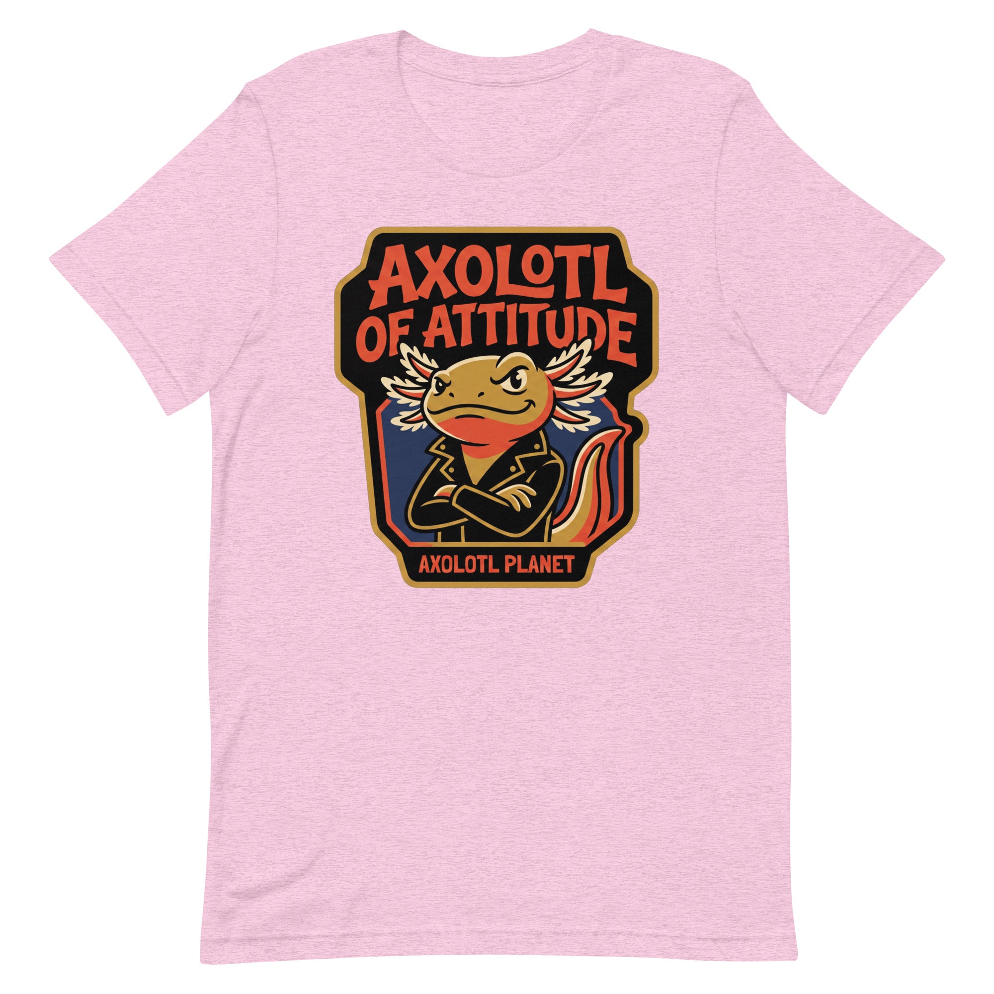 Axolotl of Attitude axolotl T-Shirt mockup