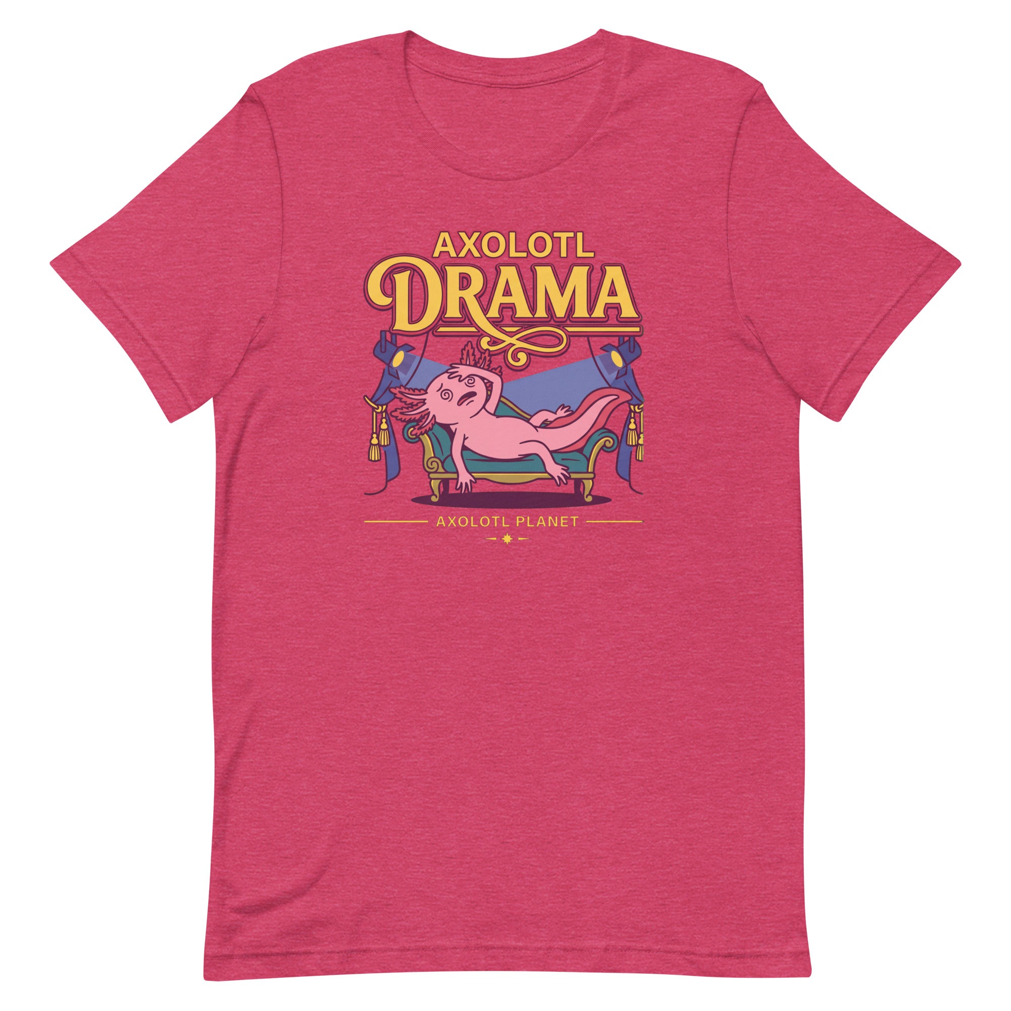 Axolotl Drama axolotl T-Shirt mockup