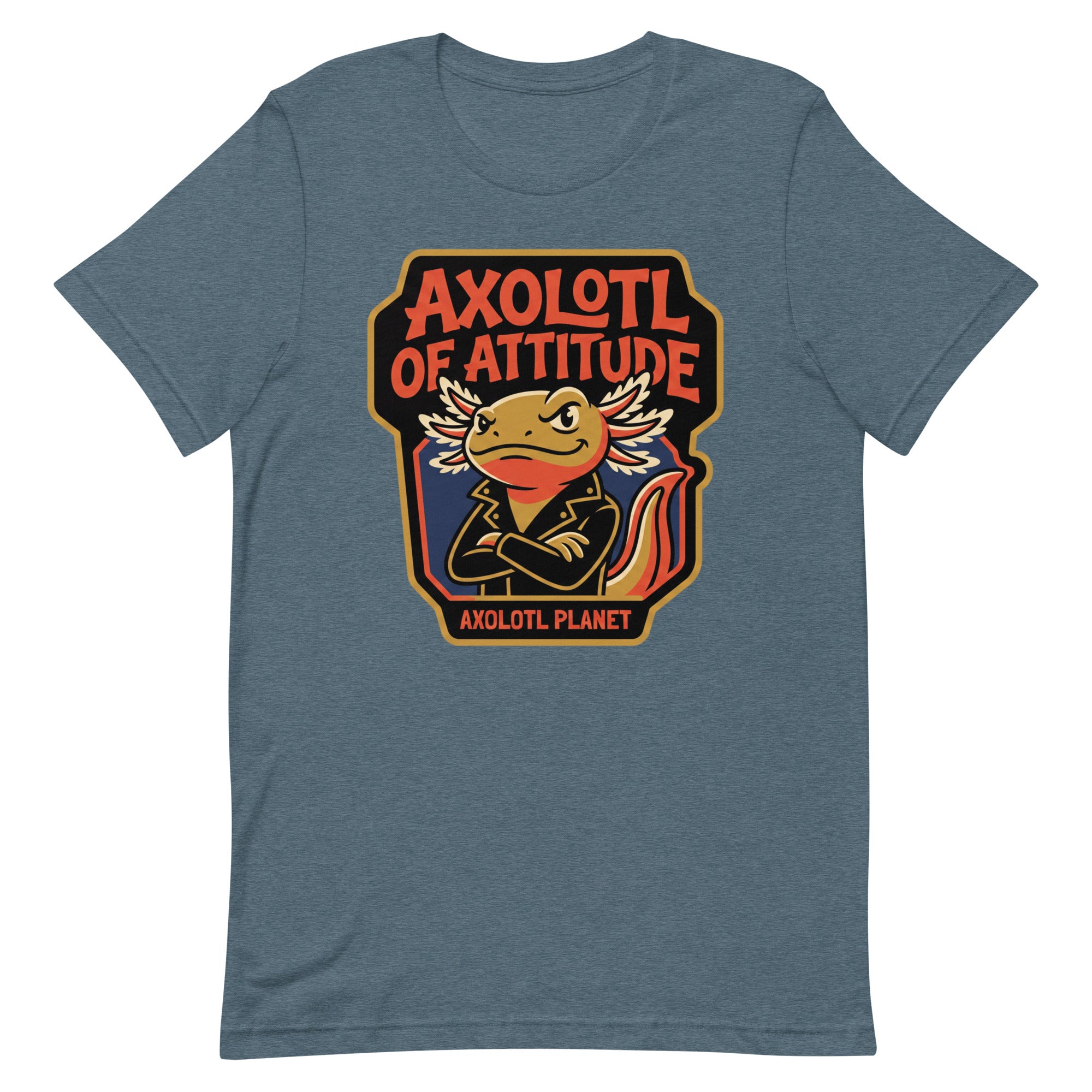 Axolotl of Attitude axolotl T-Shirt mockup