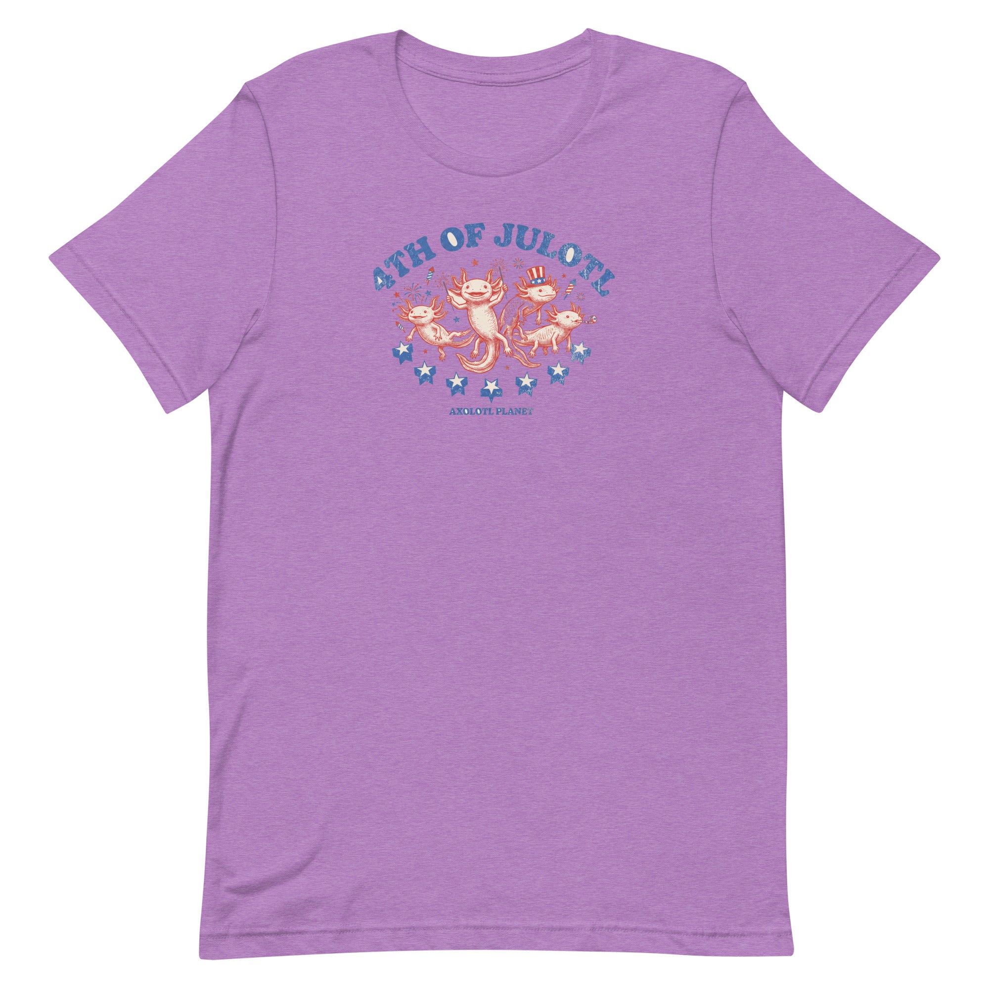 4th of Julotl Parade axolotl T-Shirt mockup