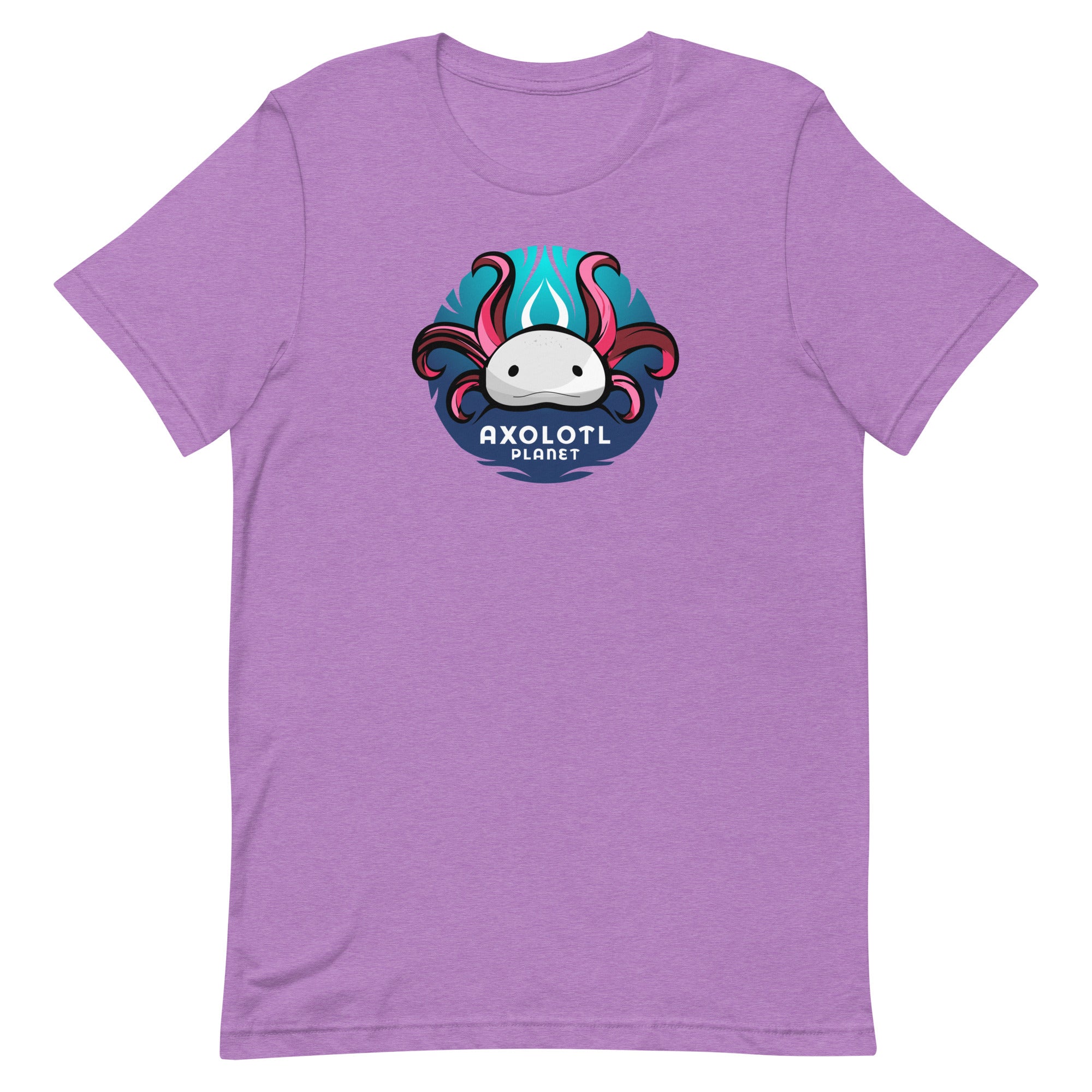 Axolotl Planet Logo axolotl T-Shirt mockup