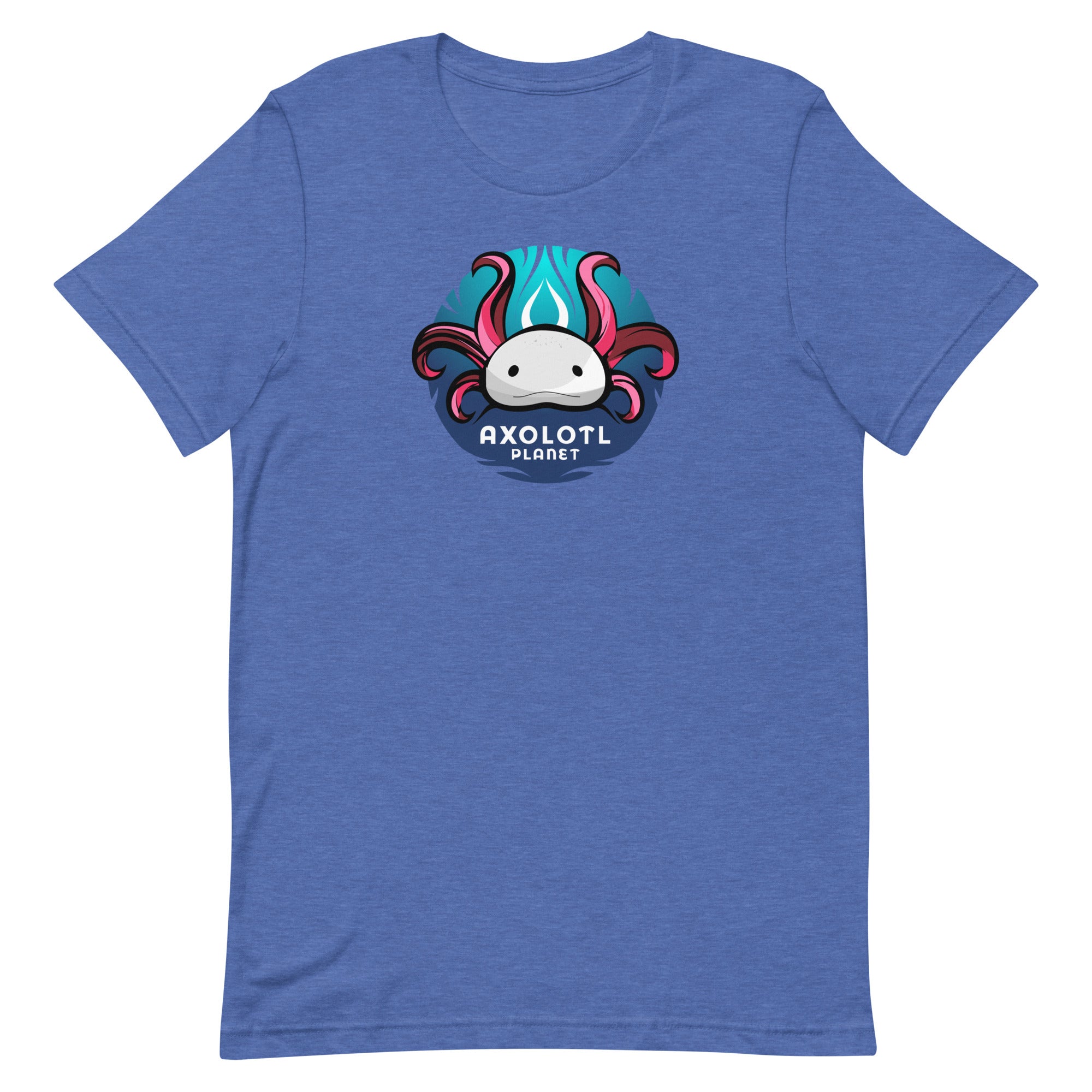 Axolotl Planet Logo axolotl T-Shirt mockup
