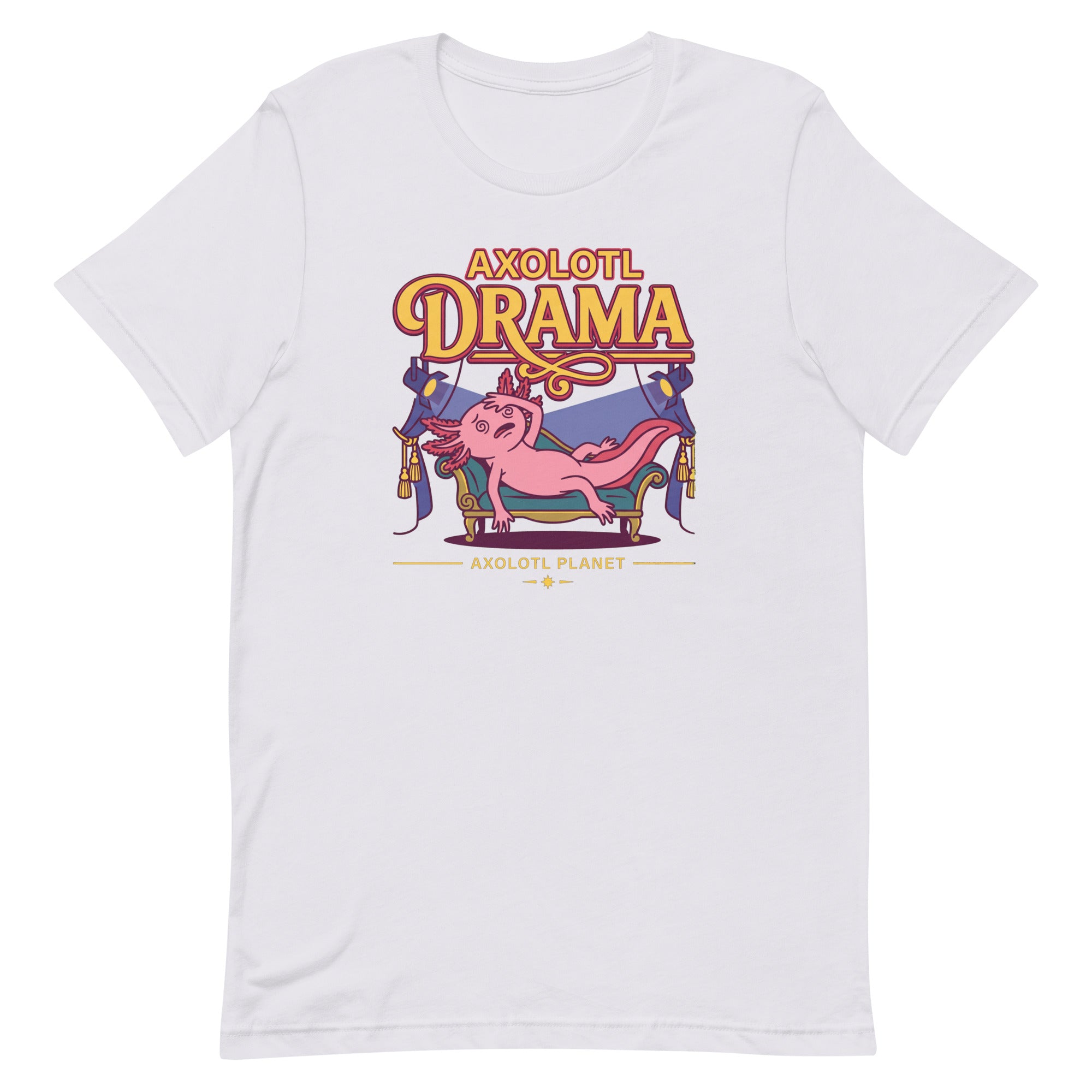 Axolotl Drama axolotl T-Shirt mockup