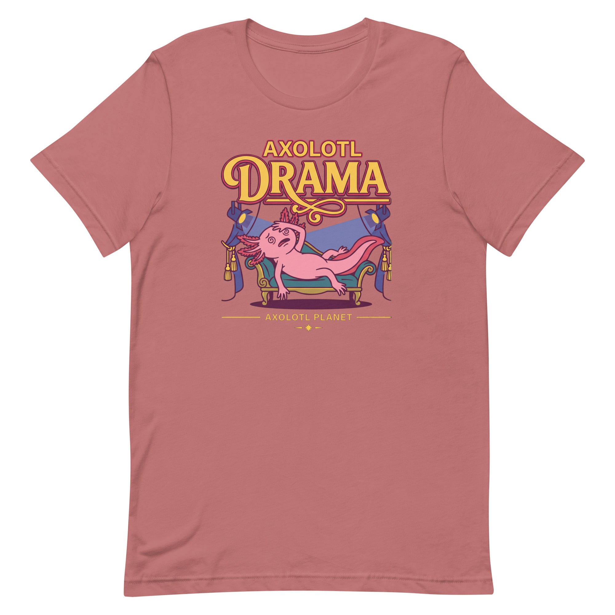 Axolotl Drama axolotl T-Shirt mockup