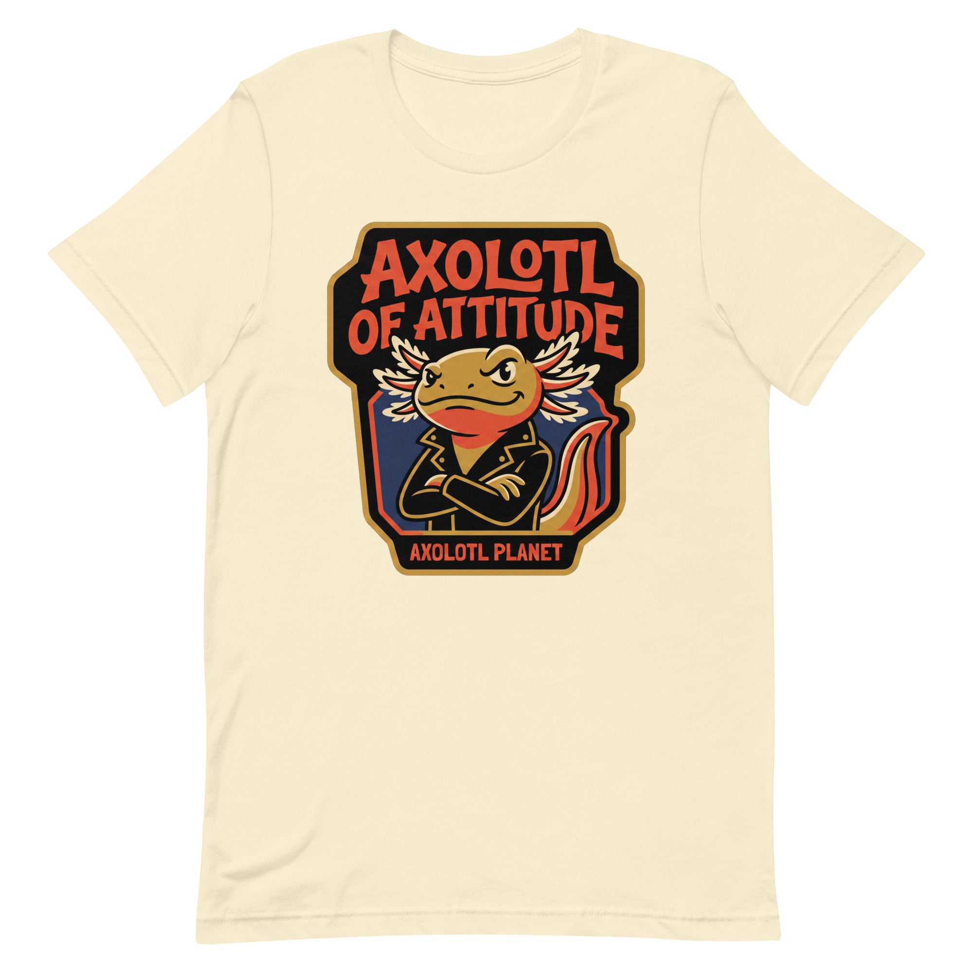 Axolotl of Attitude axolotl T-Shirt mockup