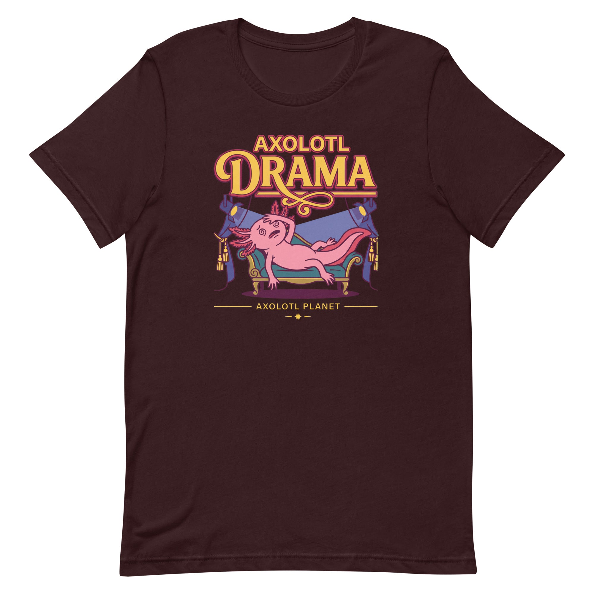 Axolotl Drama axolotl T-Shirt mockup