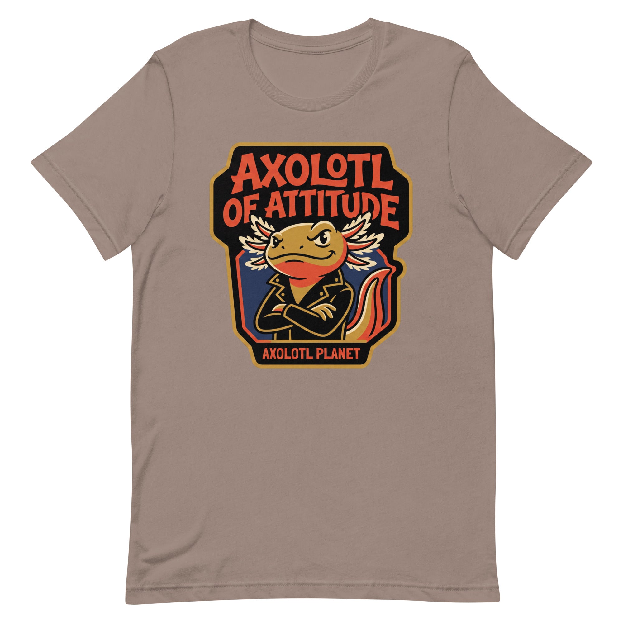 Axolotl of Attitude axolotl T-Shirt mockup