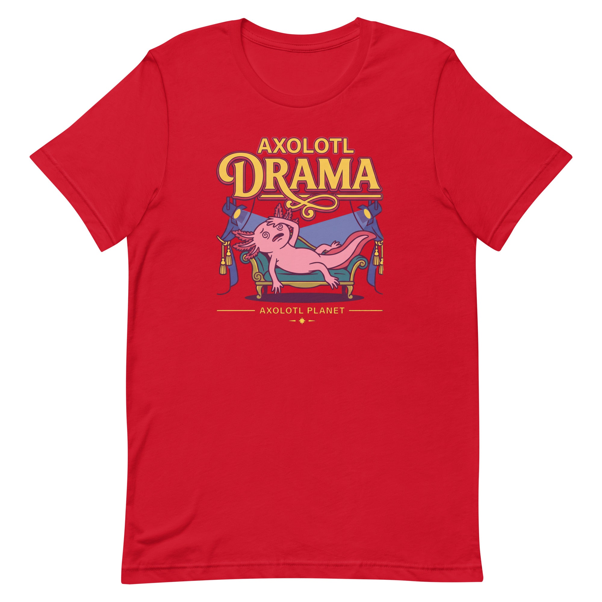 Axolotl Drama axolotl T-Shirt mockup
