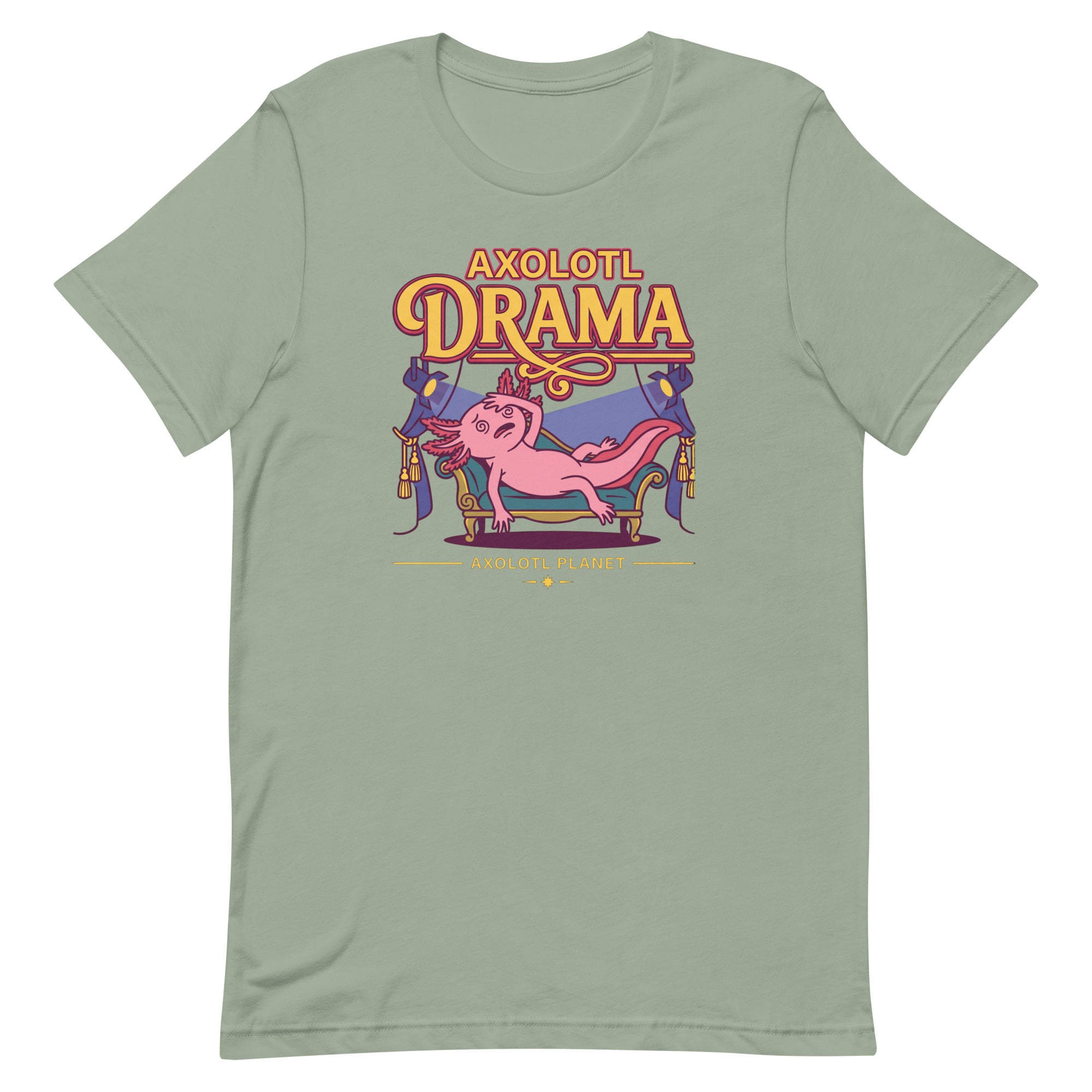 Axolotl Drama axolotl T-Shirt mockup