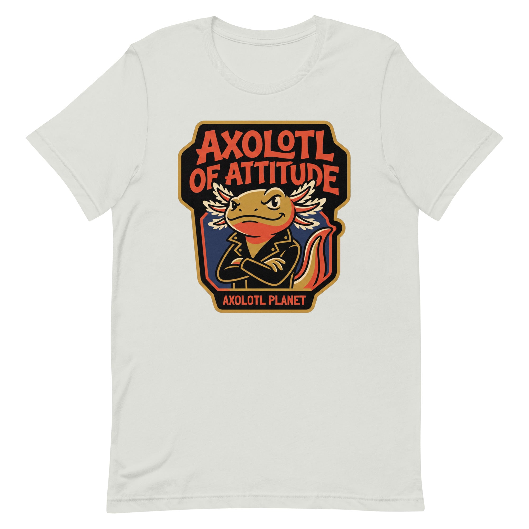 Axolotl of Attitude axolotl T-Shirt mockup