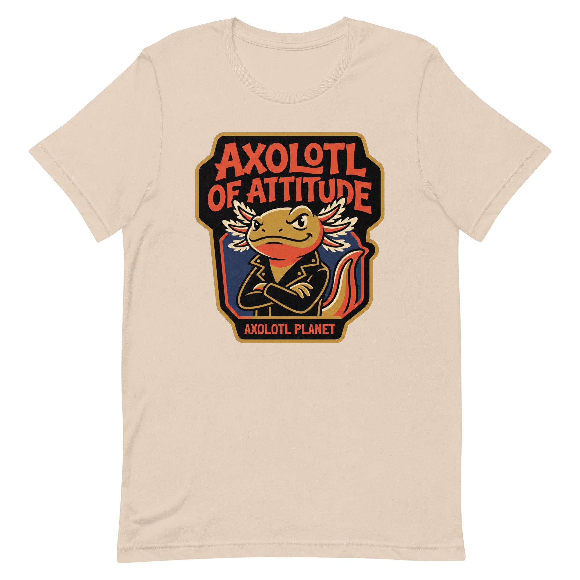 Axolotl of Attitude axolotl T-Shirt mockup