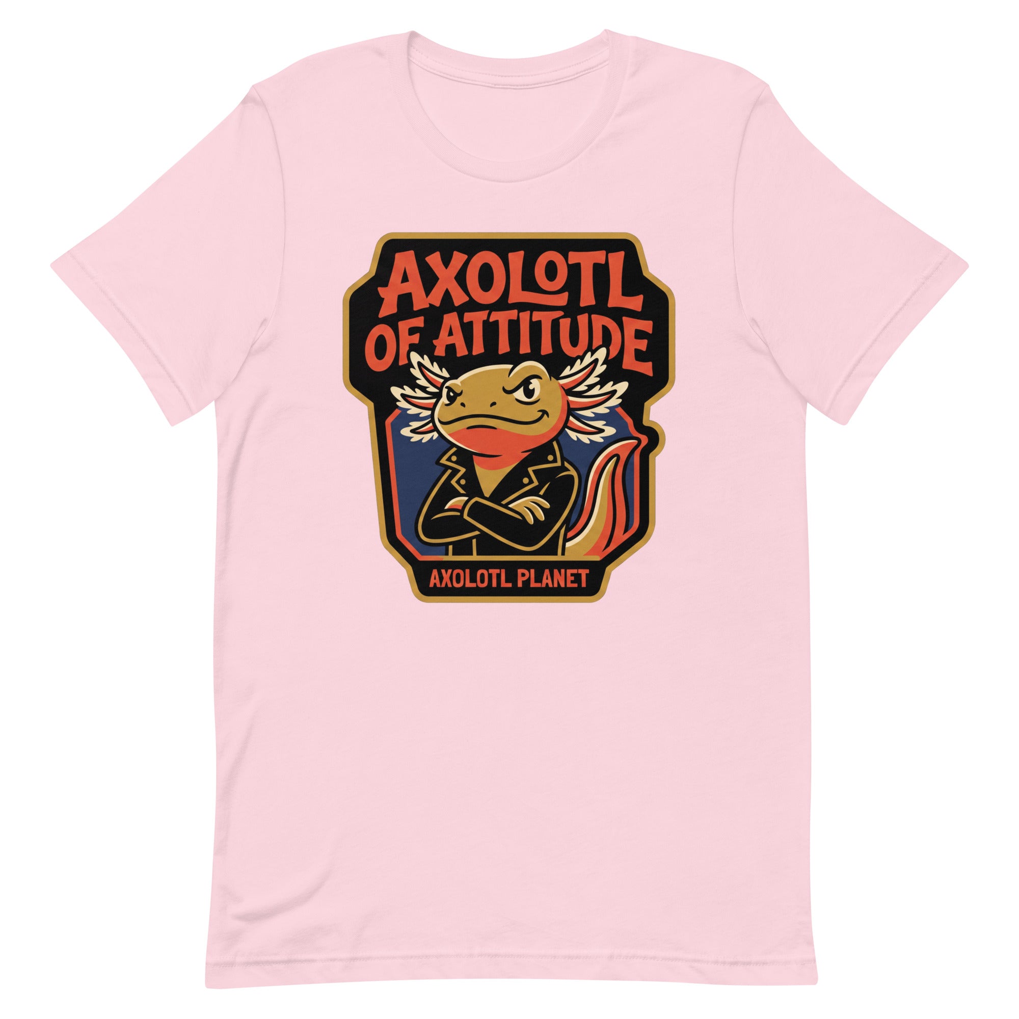 Axolotl of Attitude axolotl T-Shirt mockup