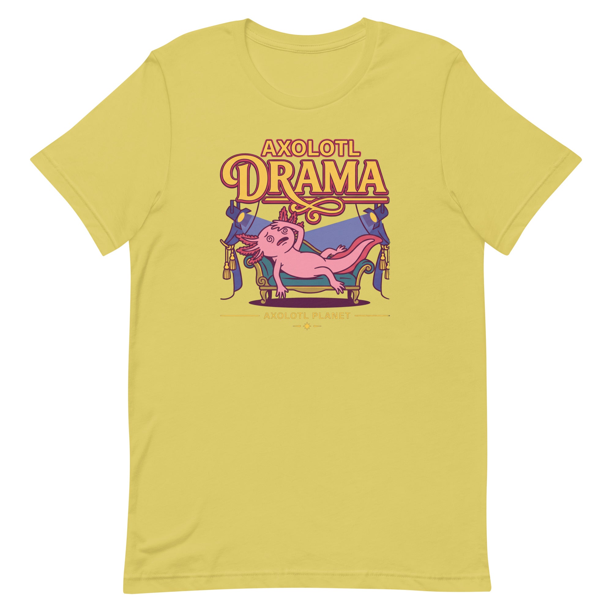 Axolotl Drama axolotl T-Shirt mockup