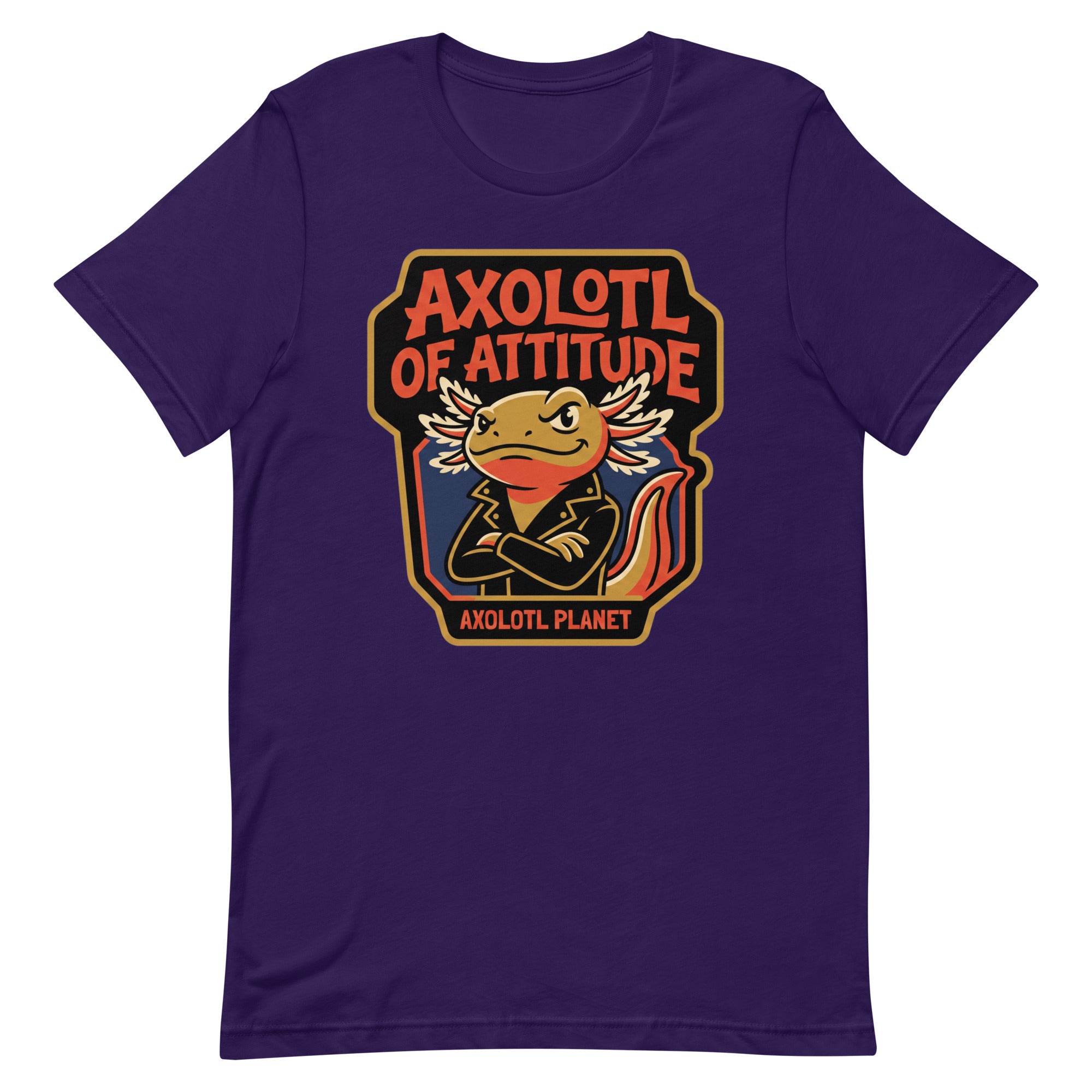 Axolotl of Attitude axolotl T-Shirt mockup