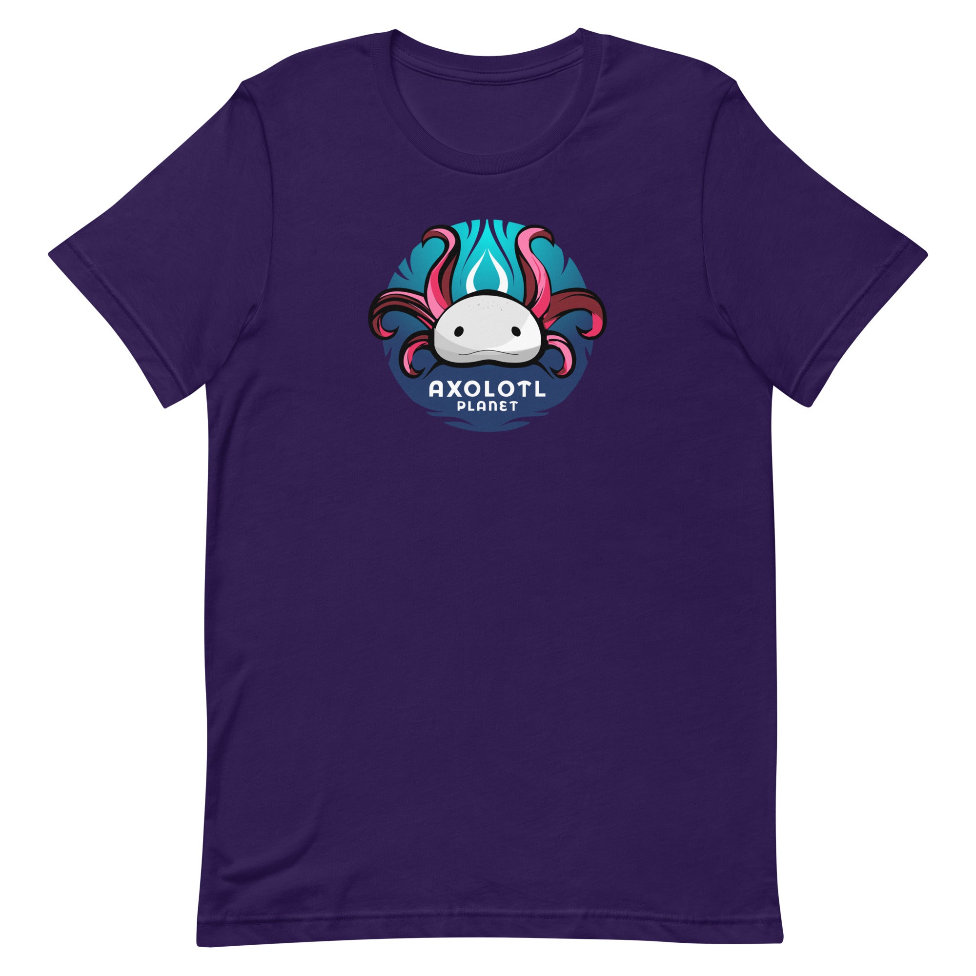 Axolotl Planet Logo axolotl T-Shirt mockup