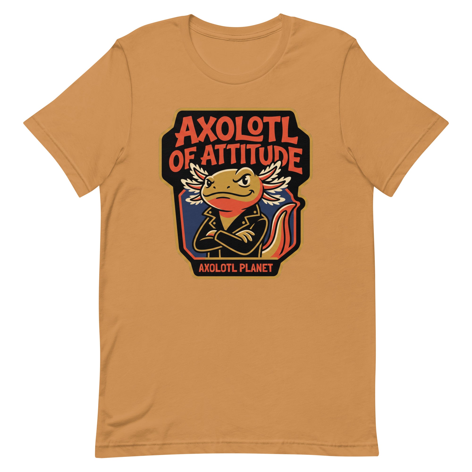 Axolotl of Attitude axolotl T-Shirt mockup