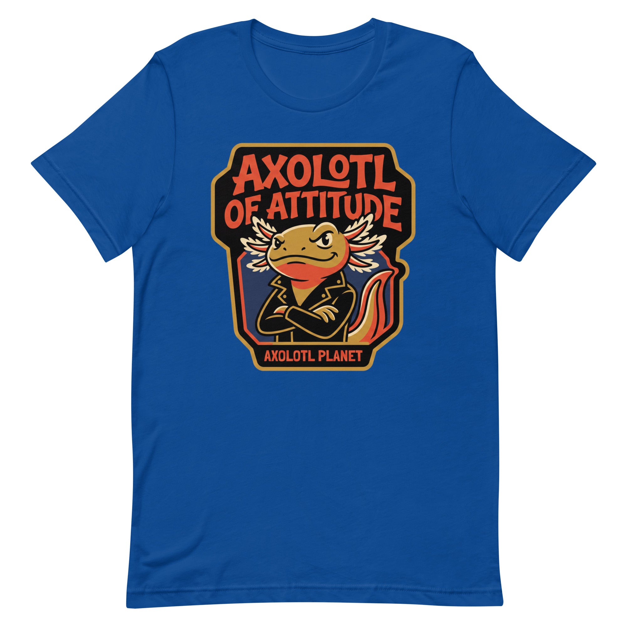 Axolotl of Attitude axolotl T-Shirt mockup