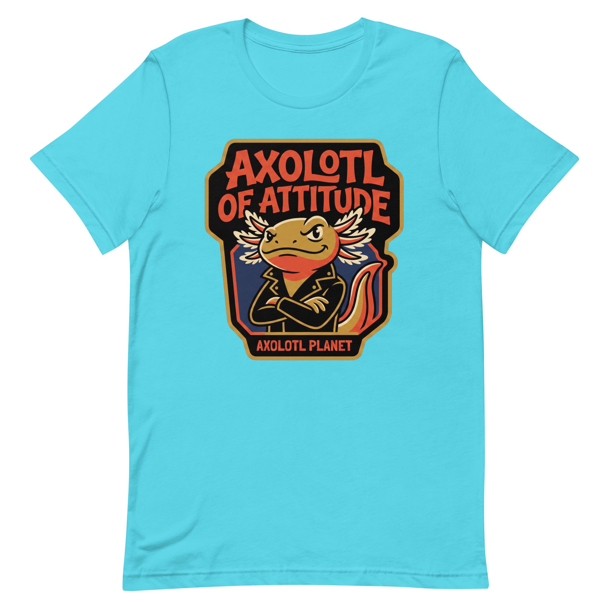 Axolotl of Attitude axolotl T-Shirt mockup