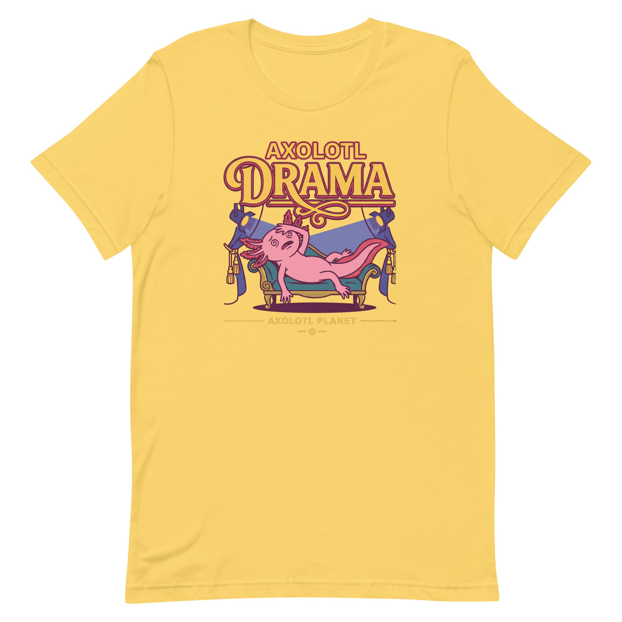 Axolotl Drama axolotl T-Shirt mockup