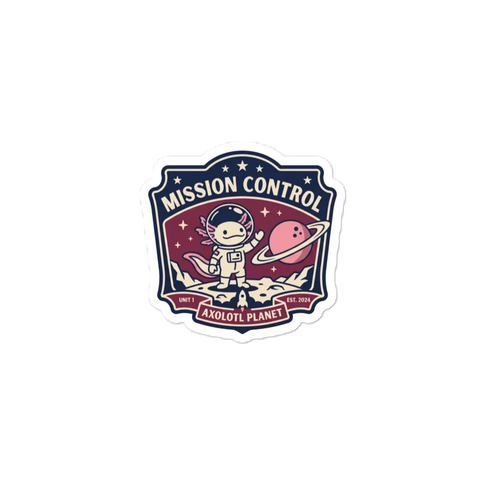 Mission Control - Sticker (3x3) product image