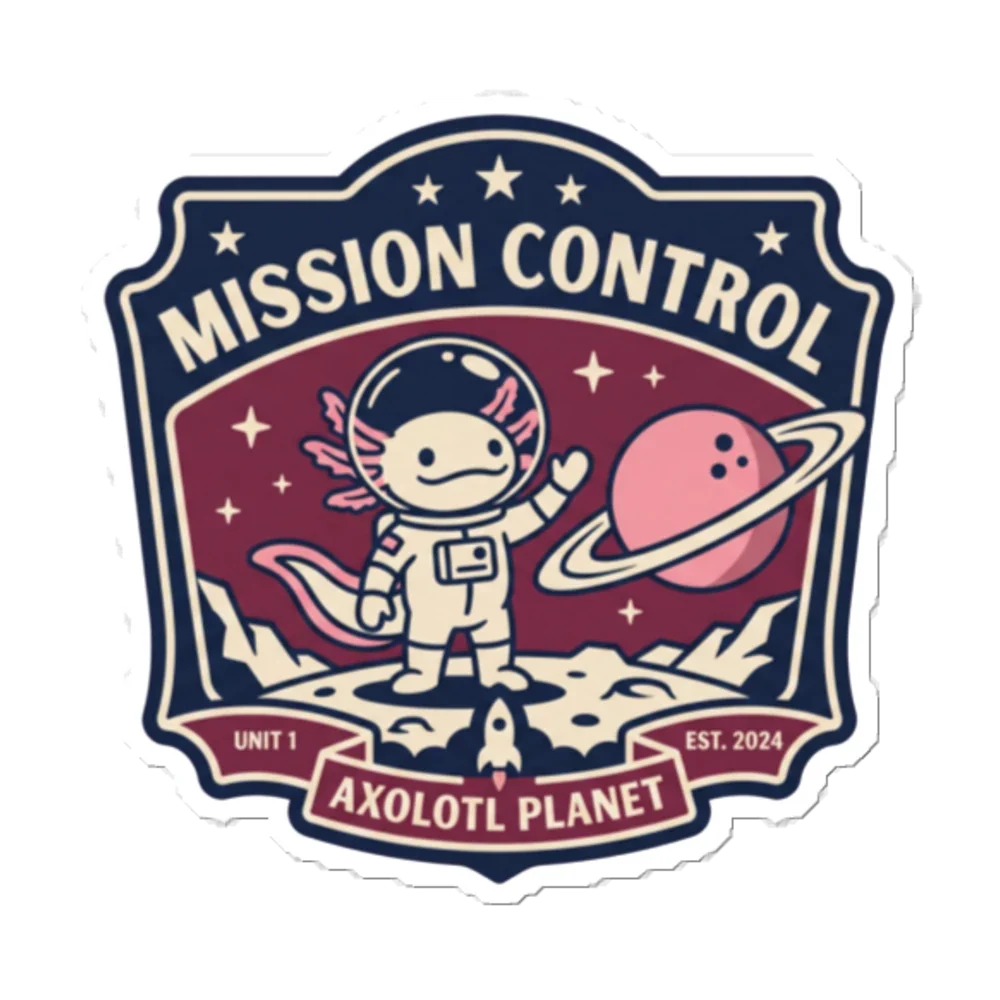 Mission Control - Sticker (5.5x5.5) product image